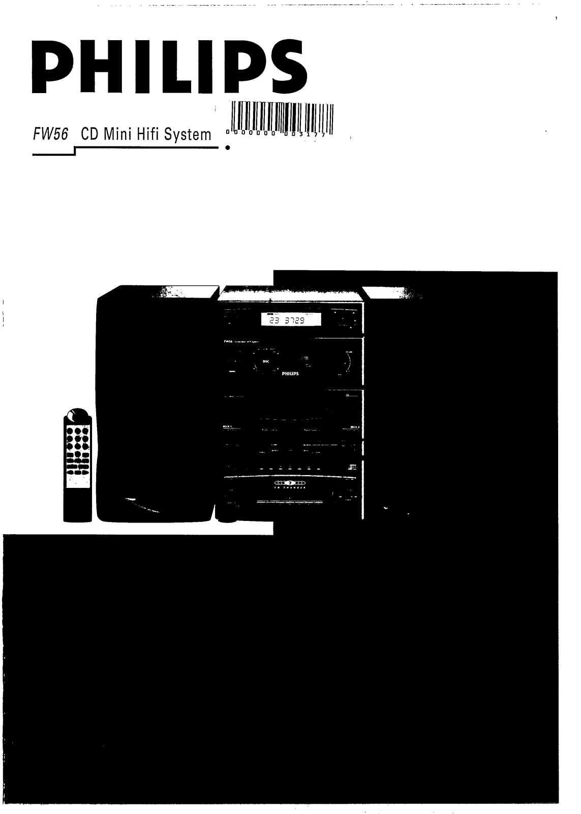 Philips FW56/21, FW56/22, FW56/25, FW56, FW56/20 User Manual