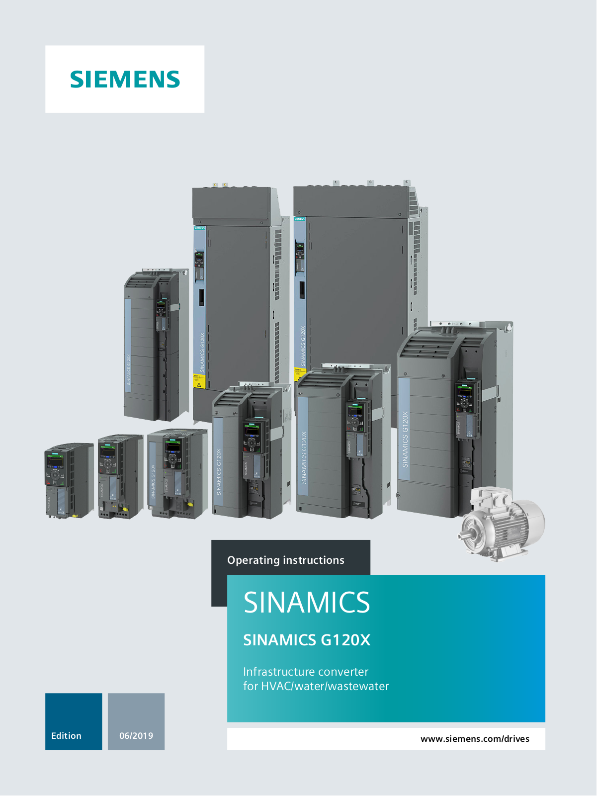 Siemens SINAMICS G120X Operating Instructions Manual