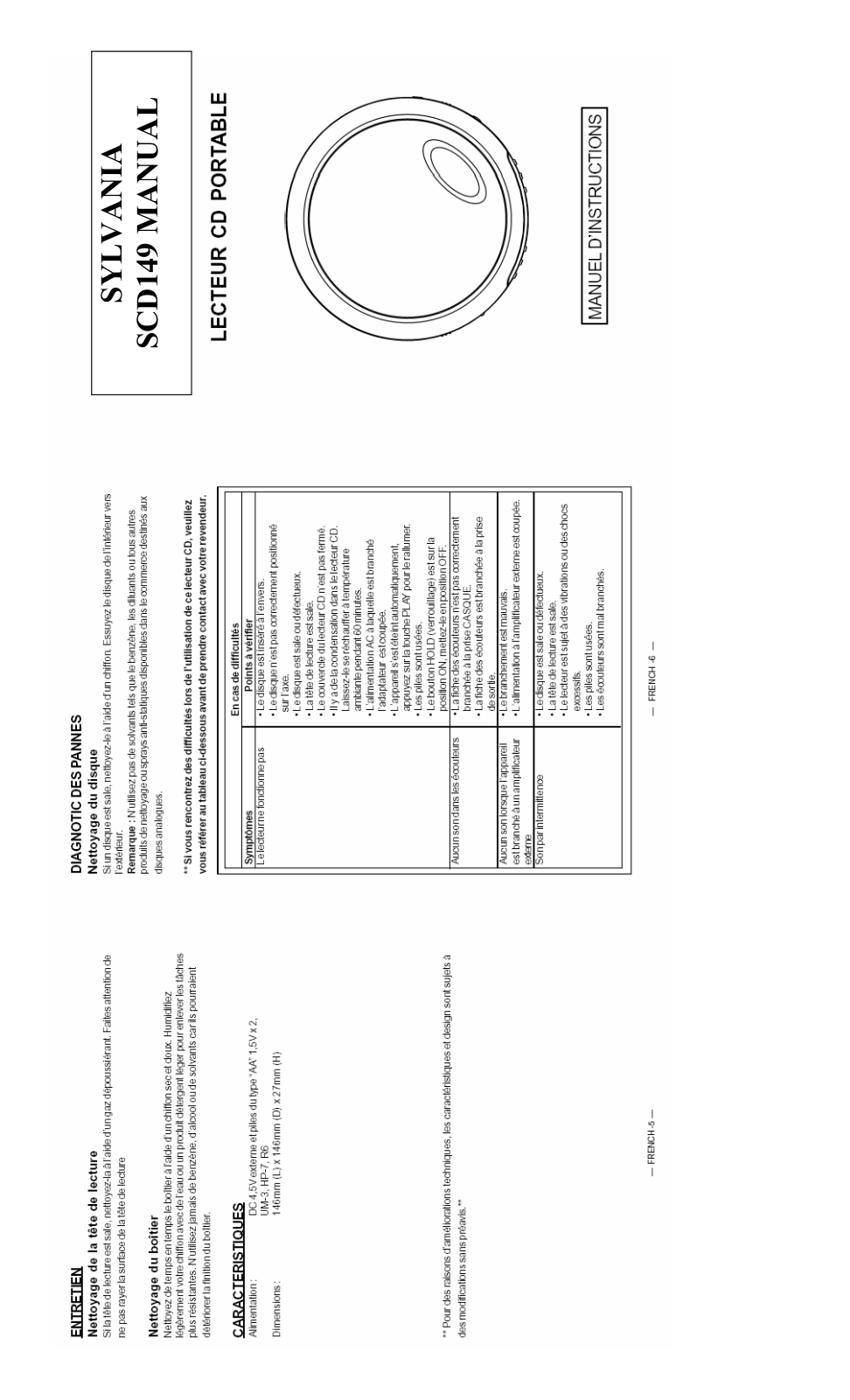 CURTIS SCD149 User Manual