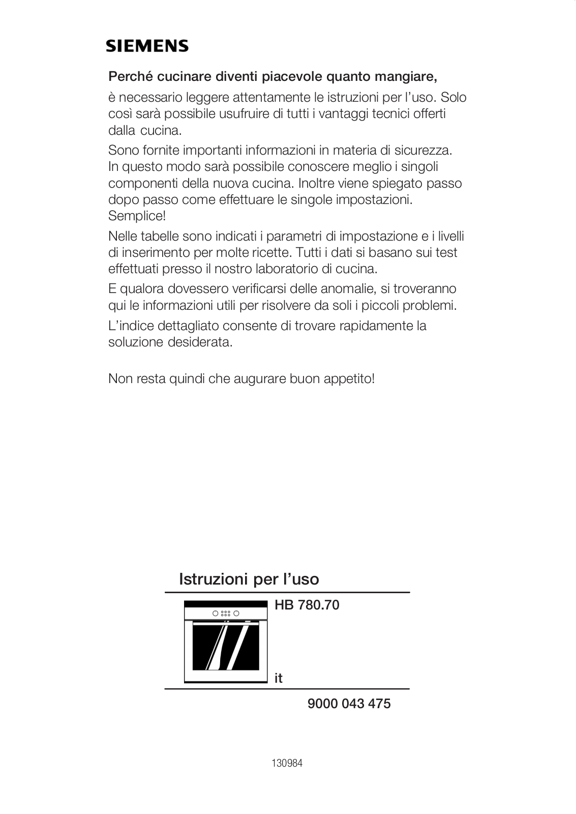 Siemens WT46E11XEE User Manual