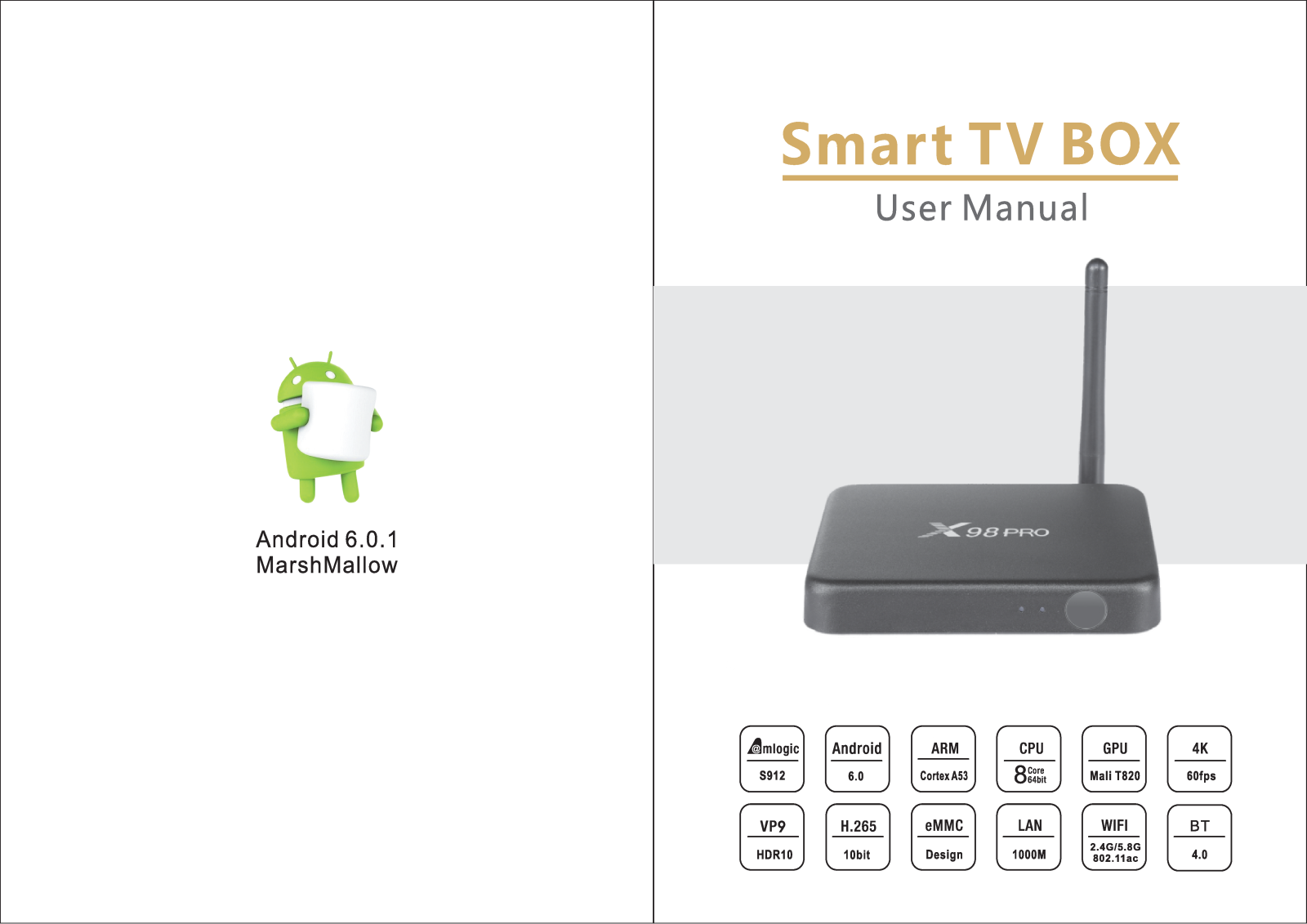 AMEDIATECH TECHNOLOGY X98PRO User Manual