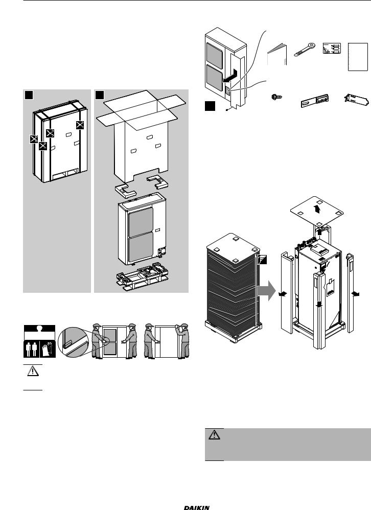 Daikin ERHQ011-014-016BA, ERLQ011-014-016CA, EHVZ16S18CB Installation manuals