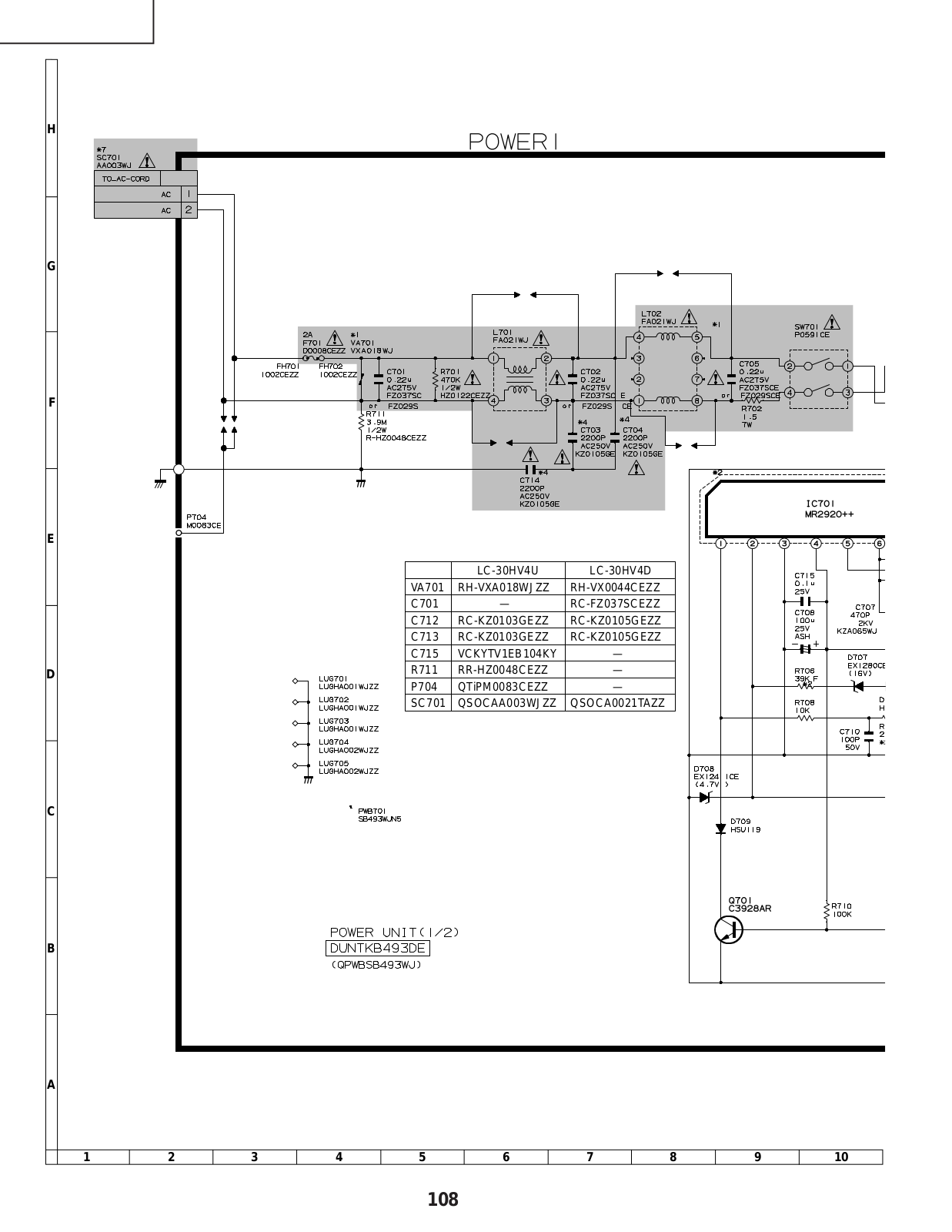 SHARP DUNTKB493DE schematic