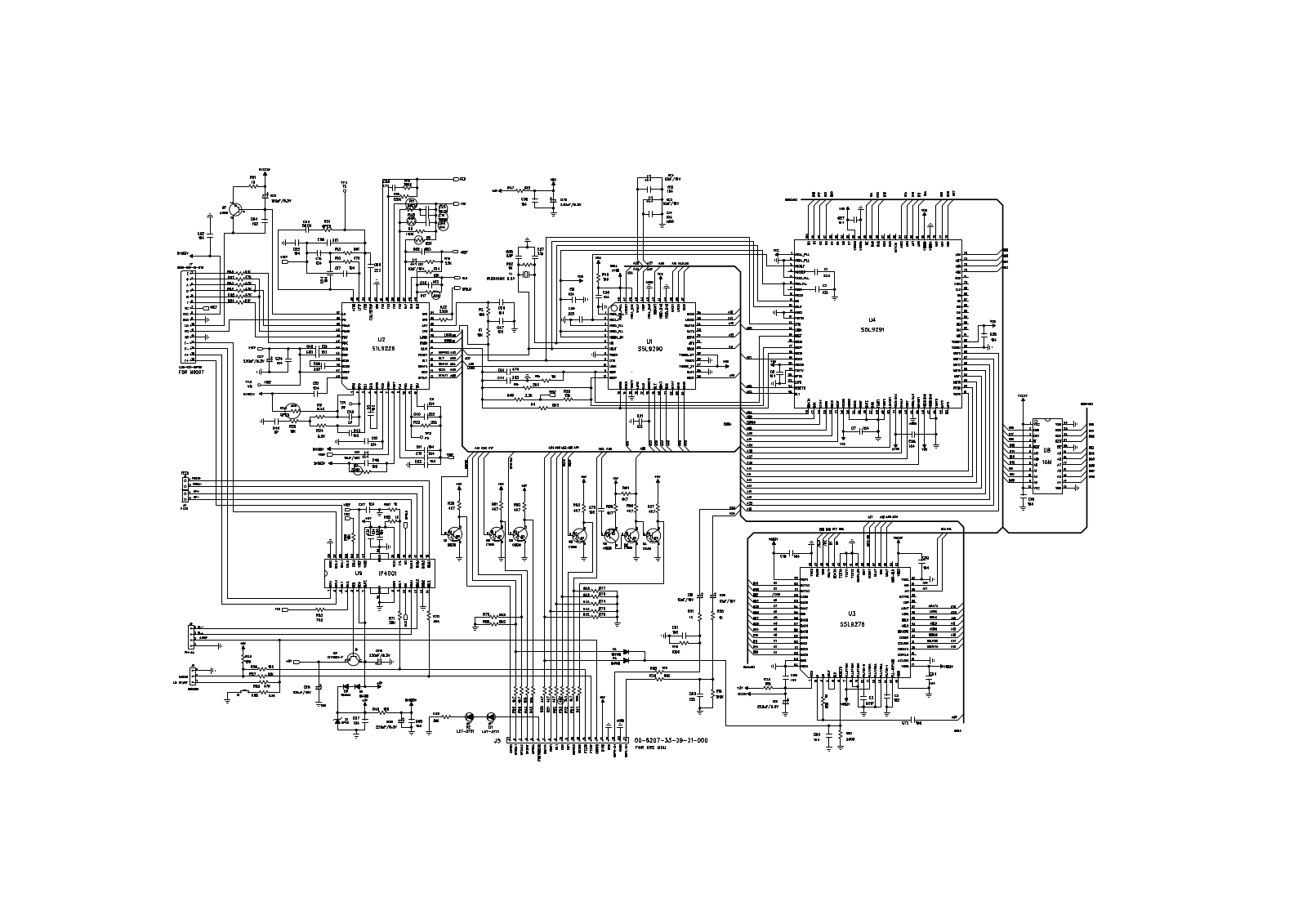 Rolsen RC755 SCHEMATIC DIAGRAM