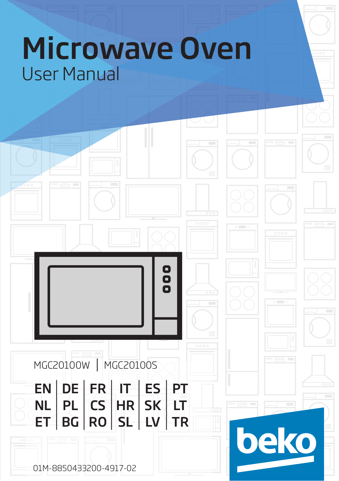 Beko MGC20100W, MGC20100S User manual