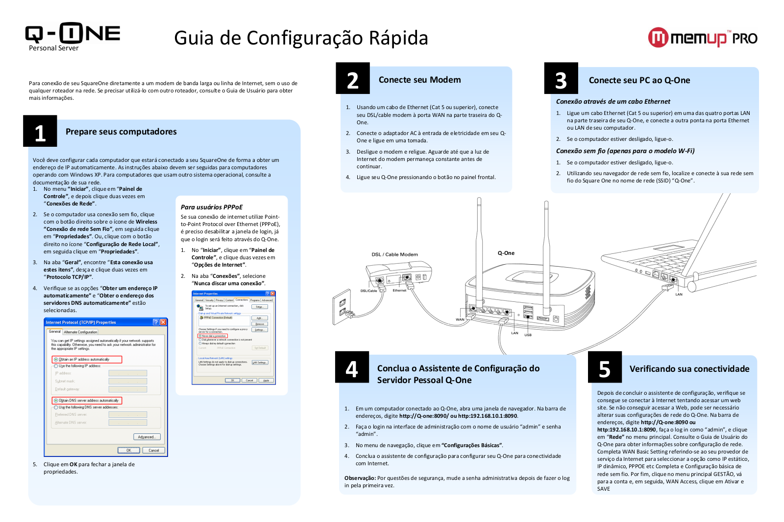 Memup Q-ONE User Manual