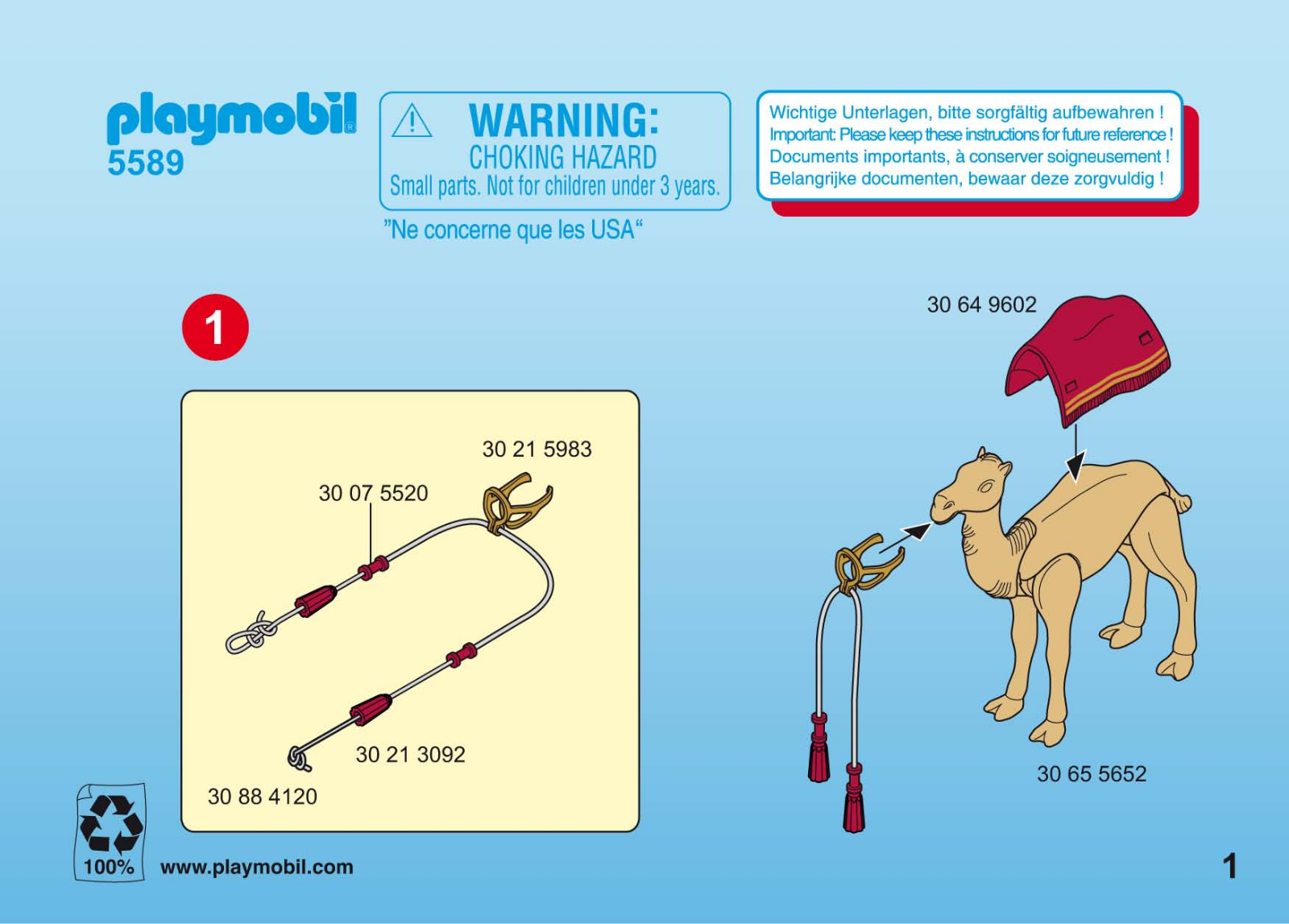 Playmobil 5589 Instructions