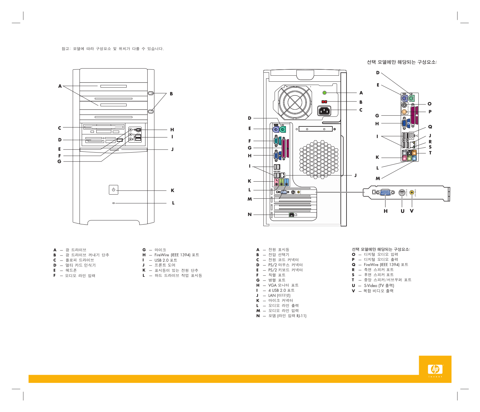 Hp PAVILION T800, PAVILION V1000 User Manual