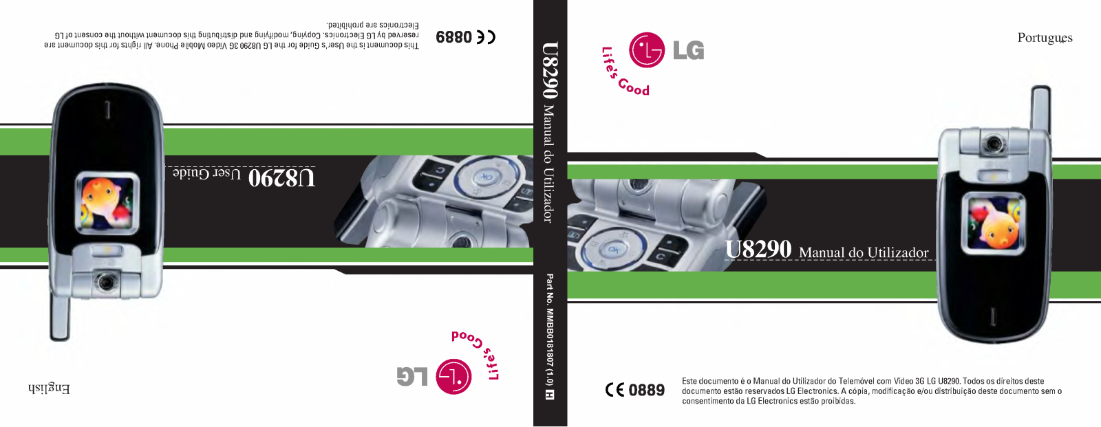 Lg U8290 User Manual