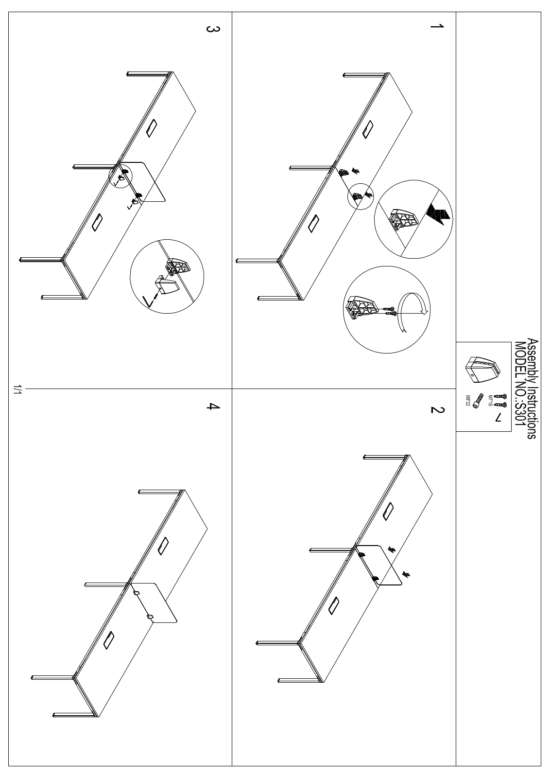 Boss S301 Assembly Guide