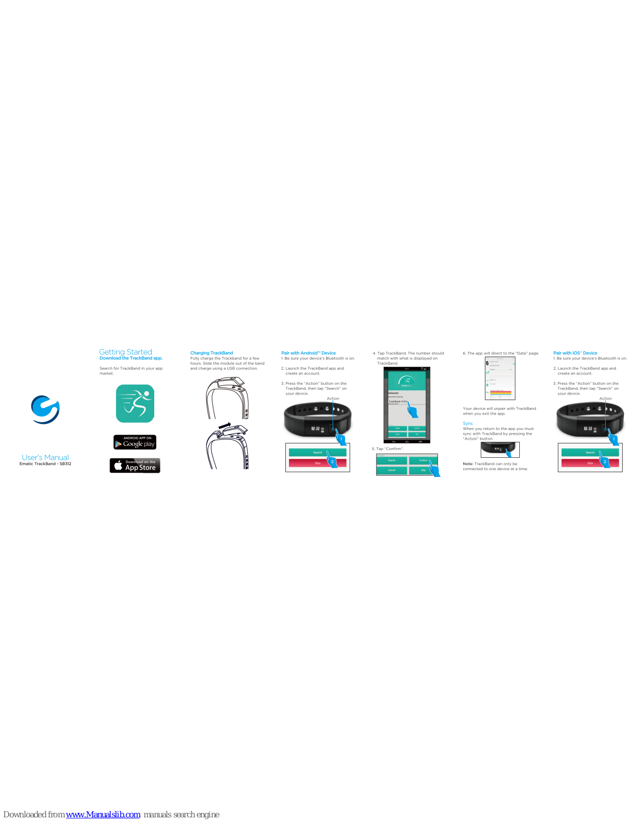 Ematic TrackBand SB312 User Manual