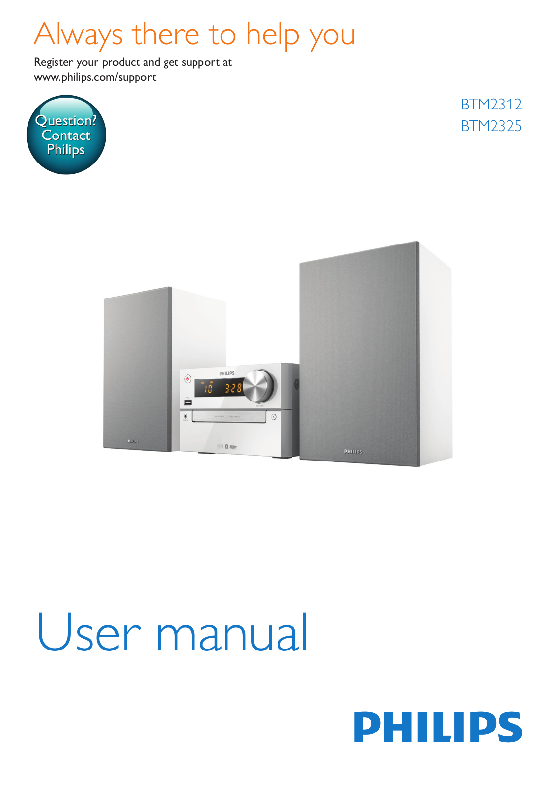 Philips BTM2325, BTM2312 User Manual