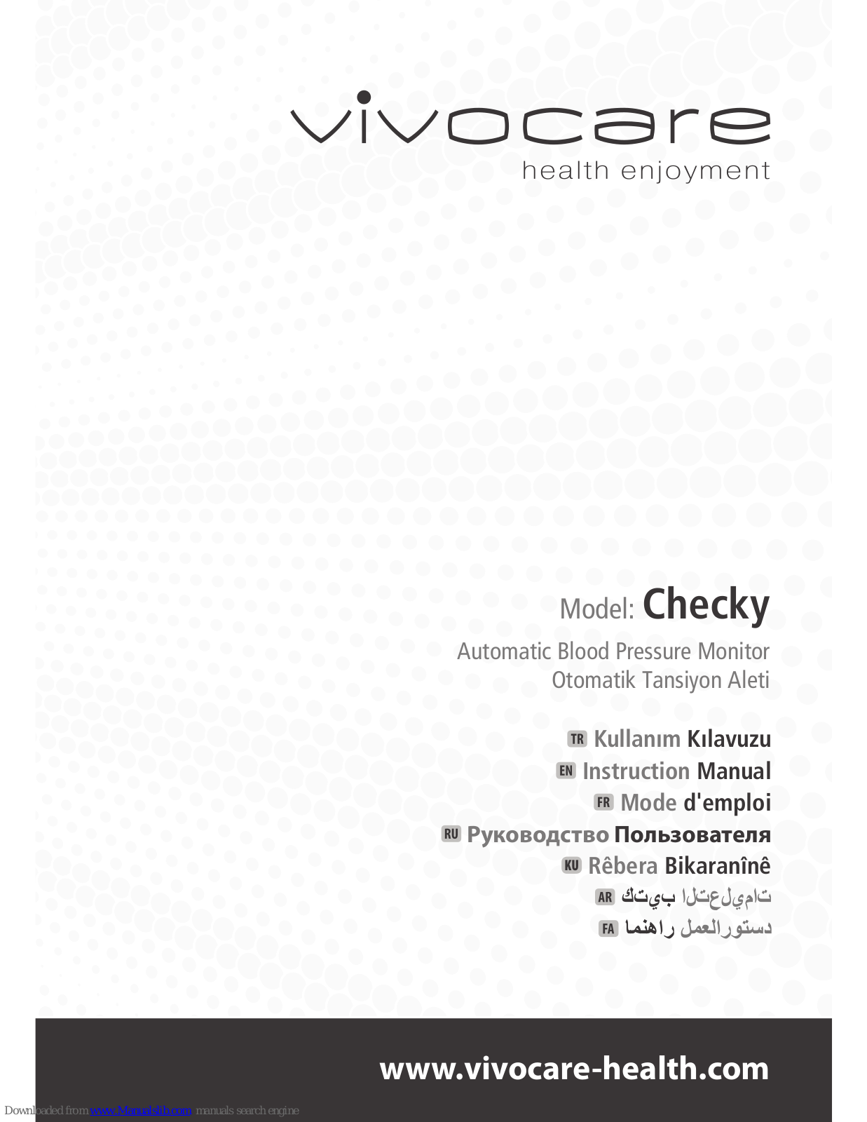 vivocare CHECKY Instruction Manual