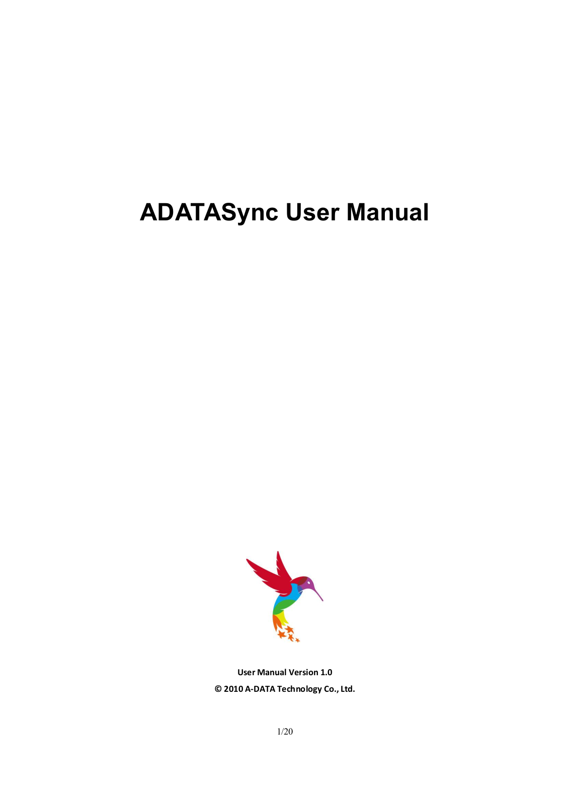 ADATA NHE720 User Manual