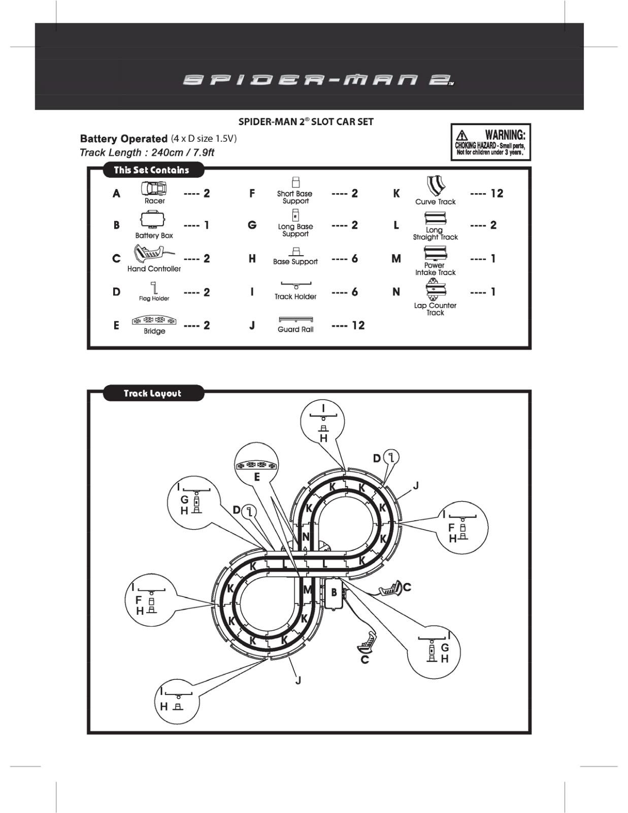 Mga Entertainment SM2SLOTCAR1 User Manual