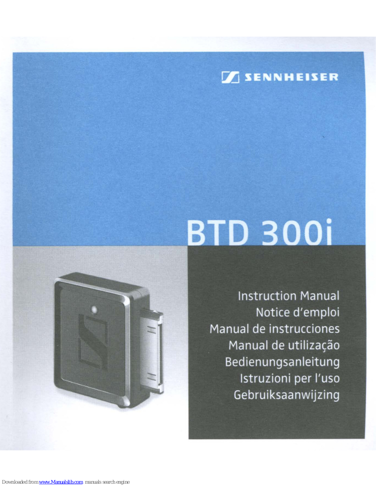 Sennheiser BTD 300i Instruction Manual