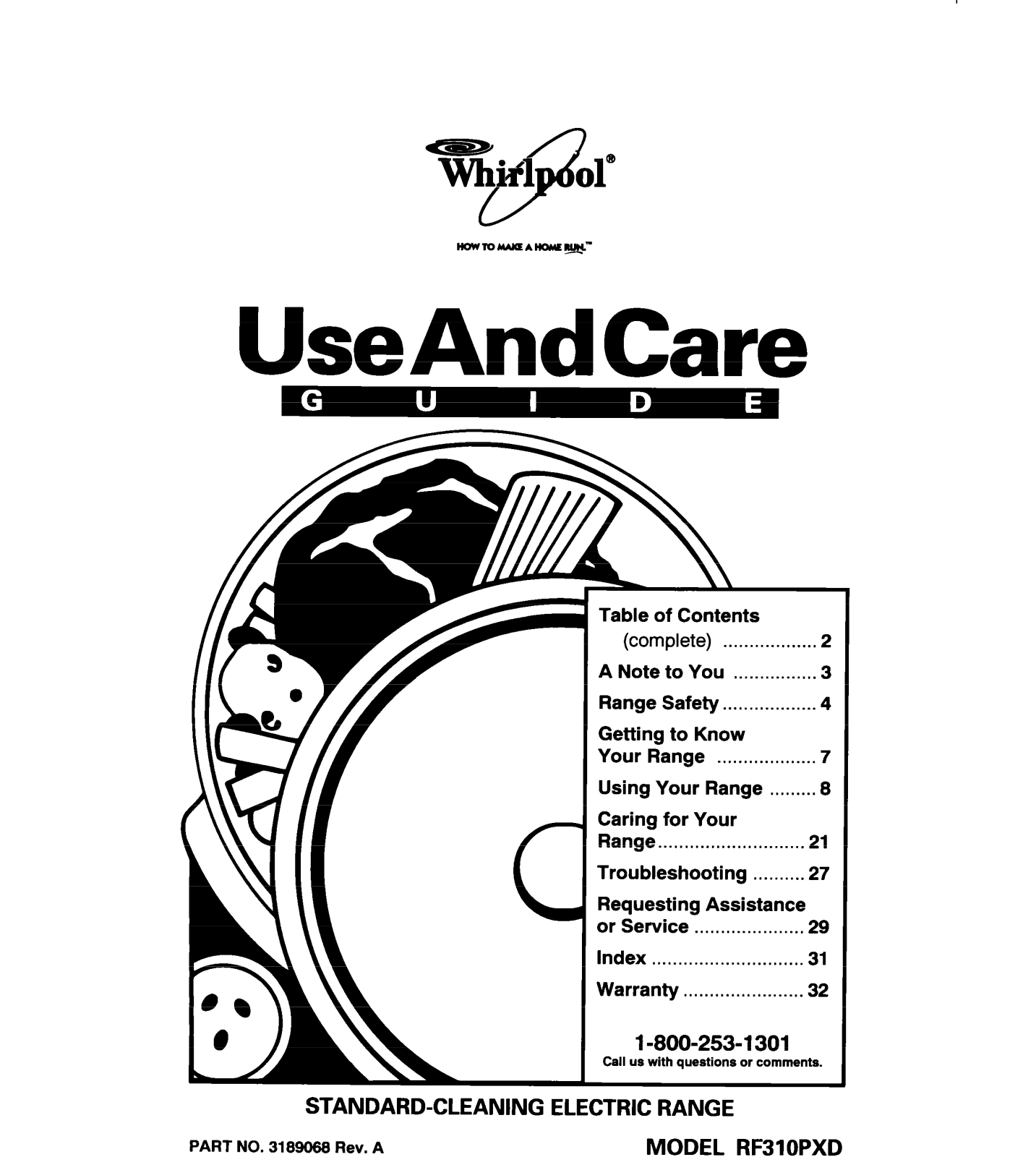 Whirlpool RF310PXD User Manual - ManualMachine.com