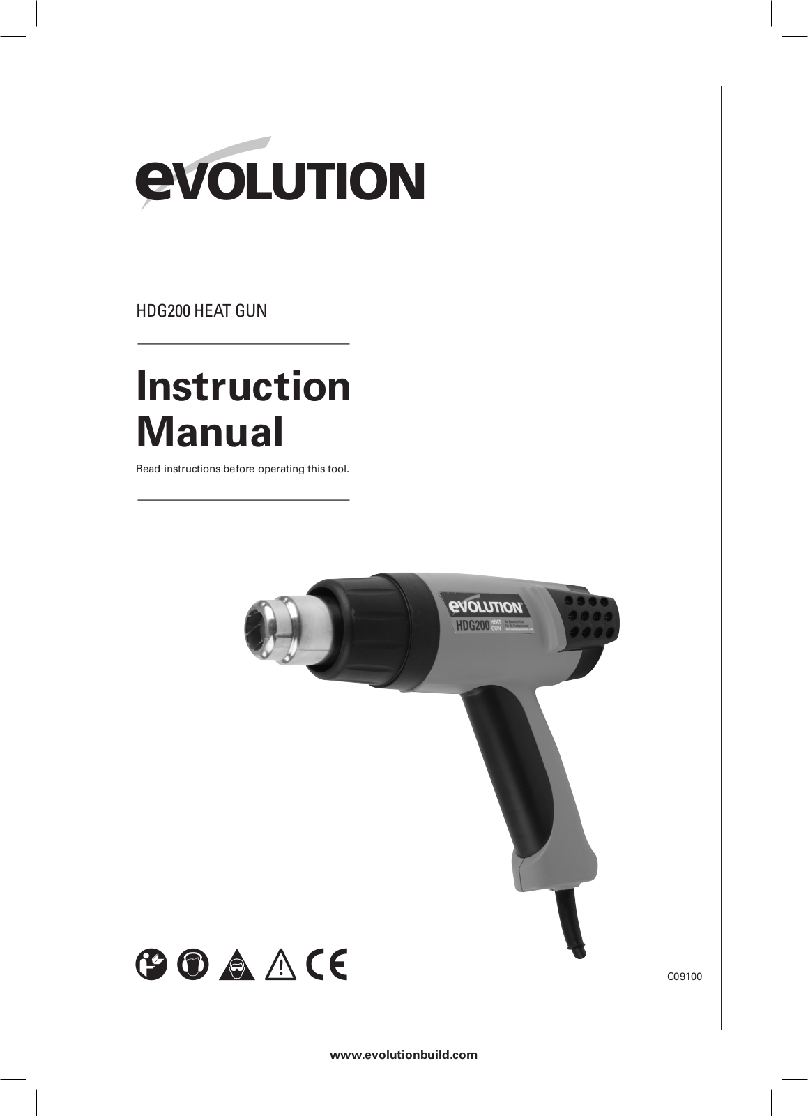 Evolution HDG200 User Manual