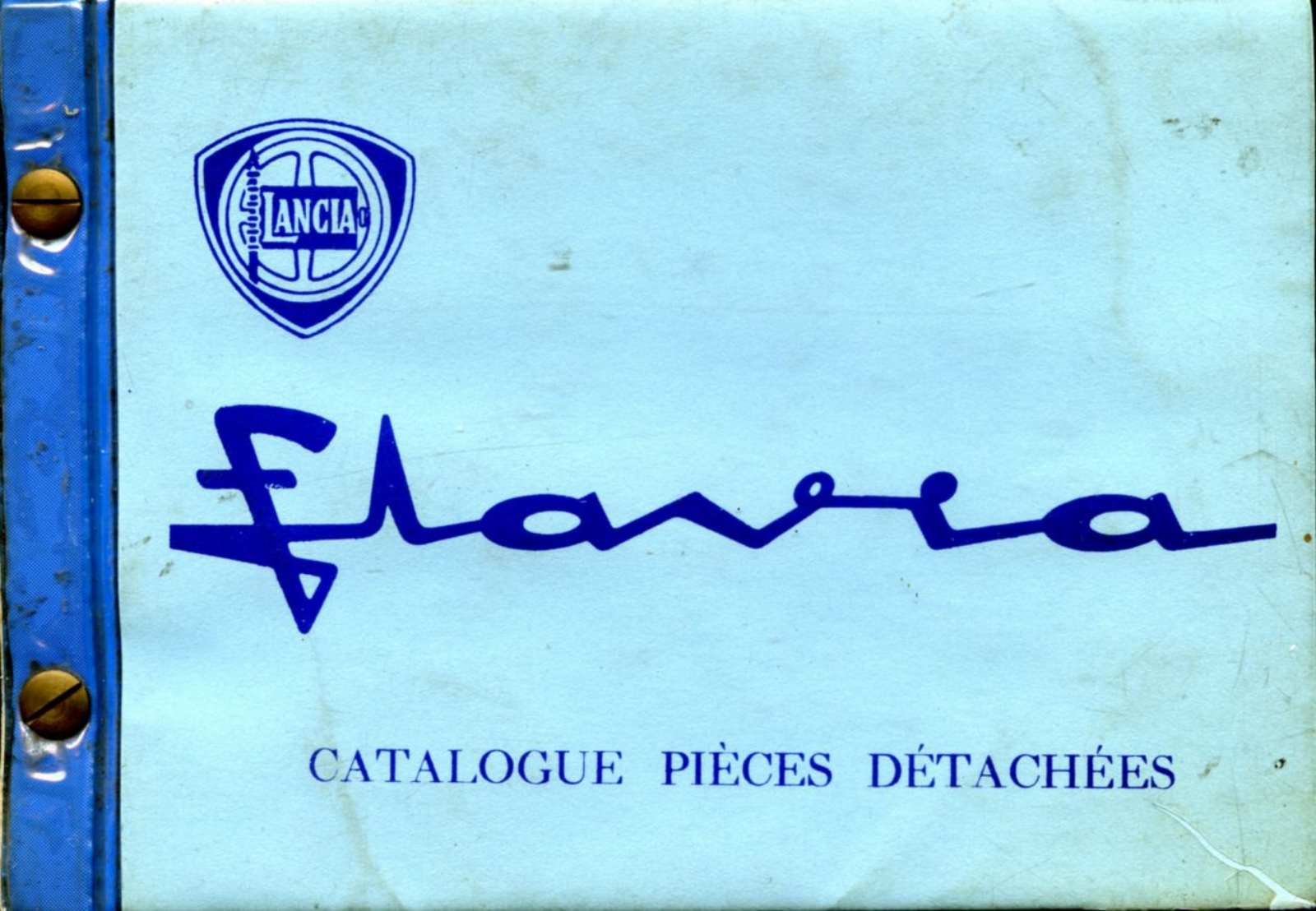 Lancia Flavia 1961 User Manual