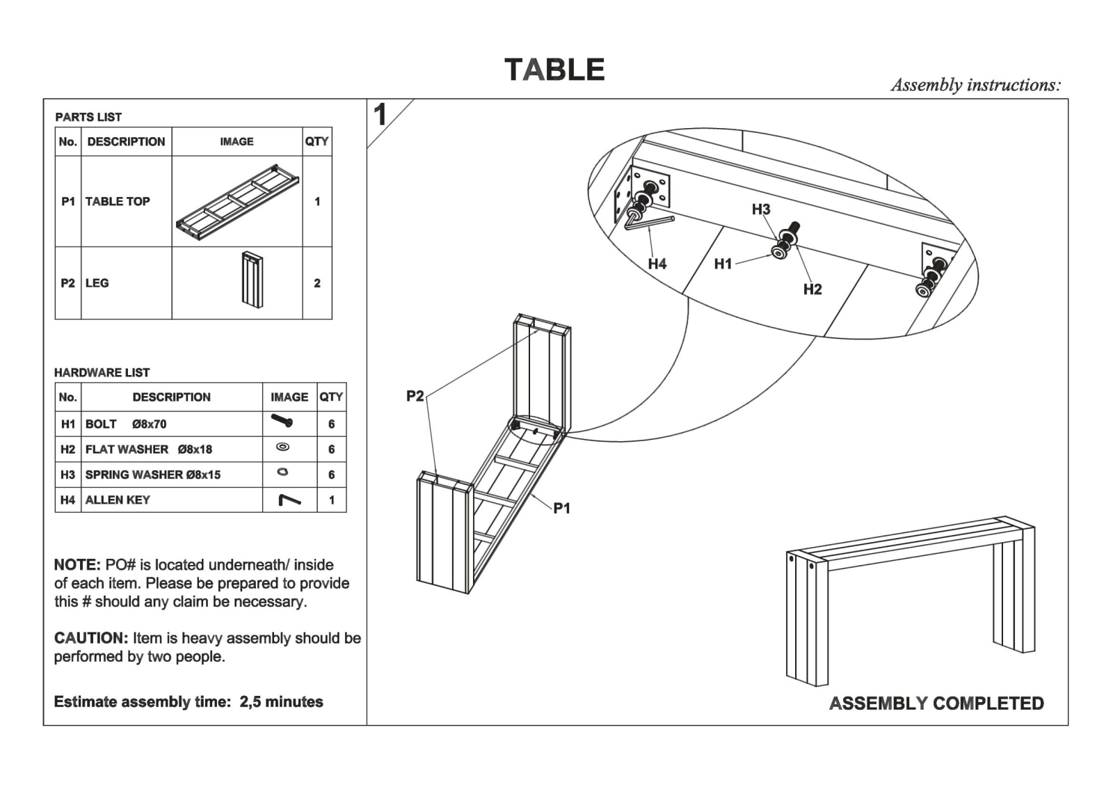 Foundstone W002714260 Installation & Assembly - ManualMachine.com
