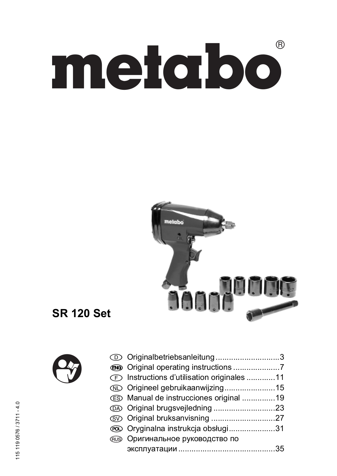 Metabo SR 120 Set User guide - ManualMachine.com