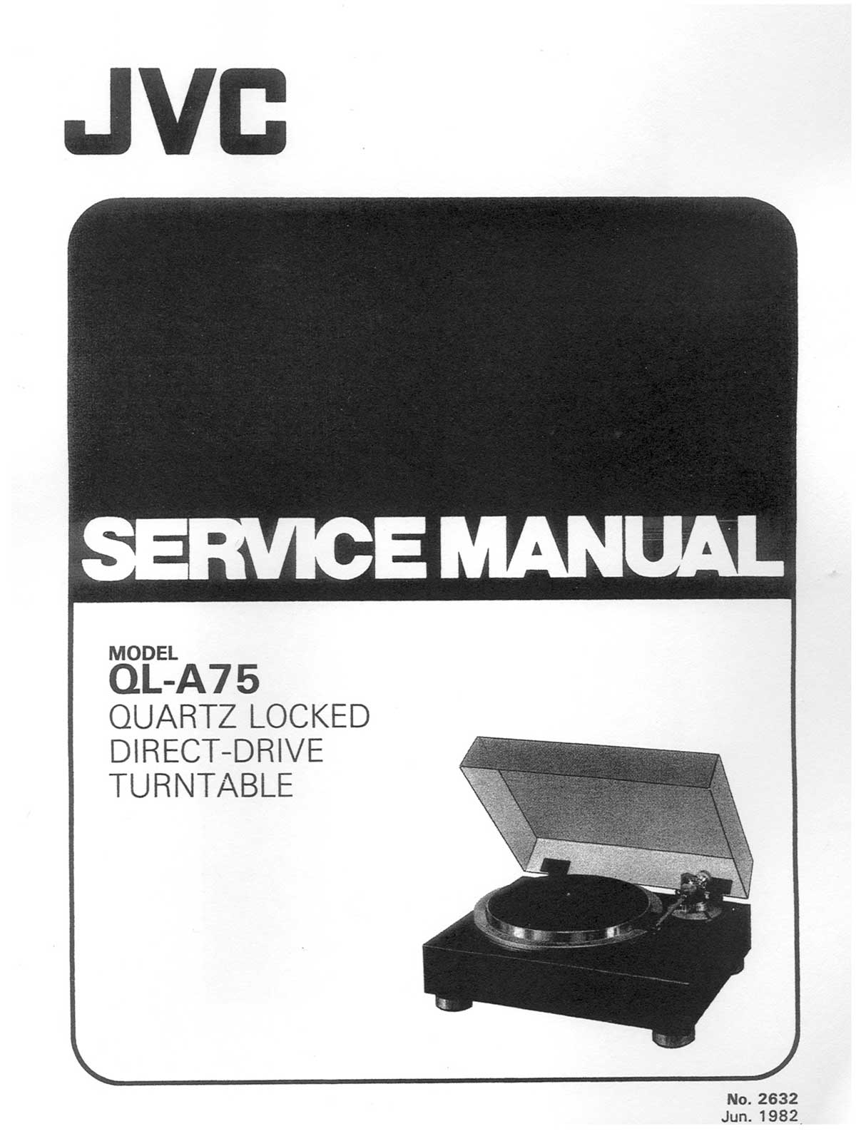 JVC QLA-75 Service manual