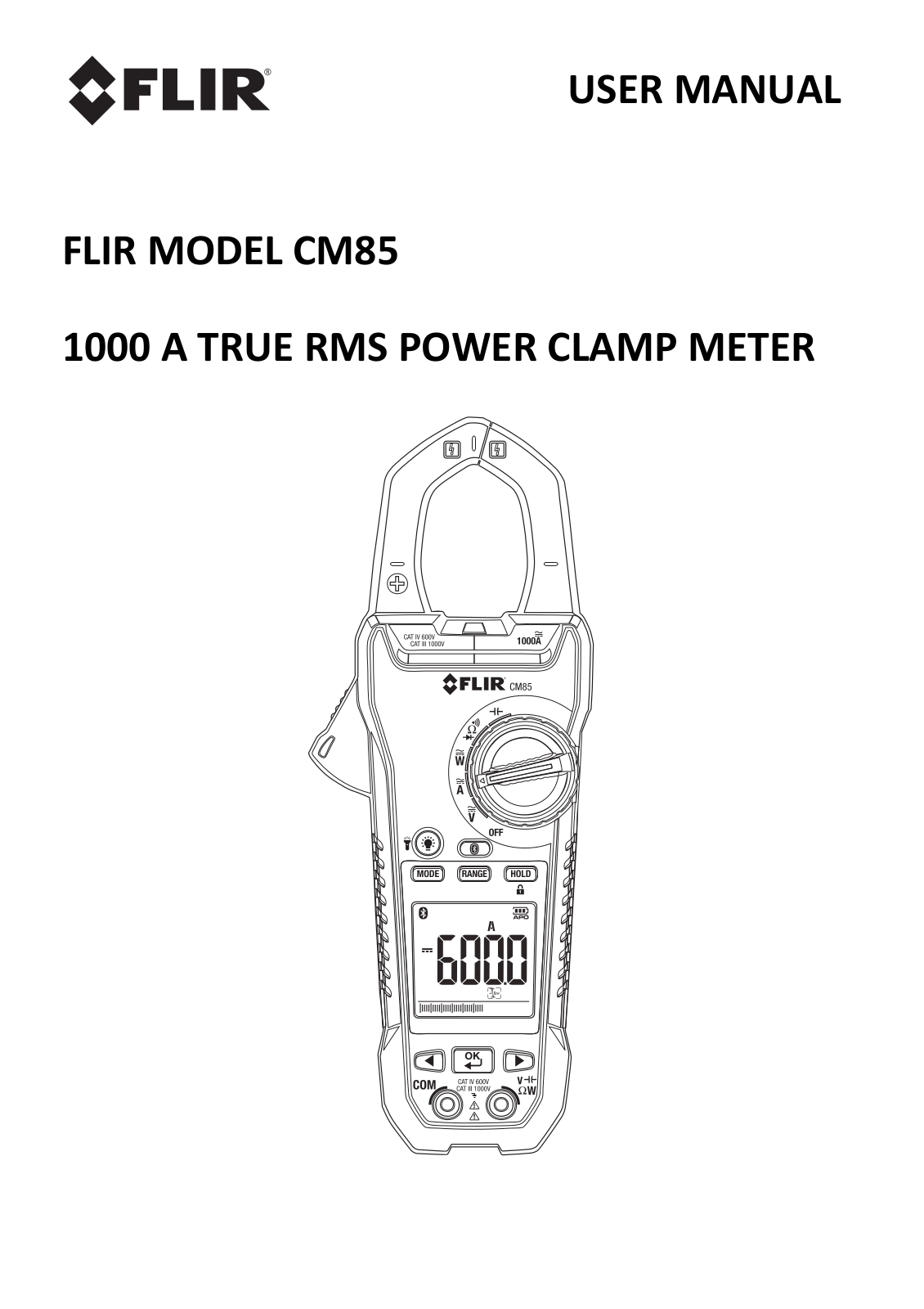 FLIR CM85 Operating Manual