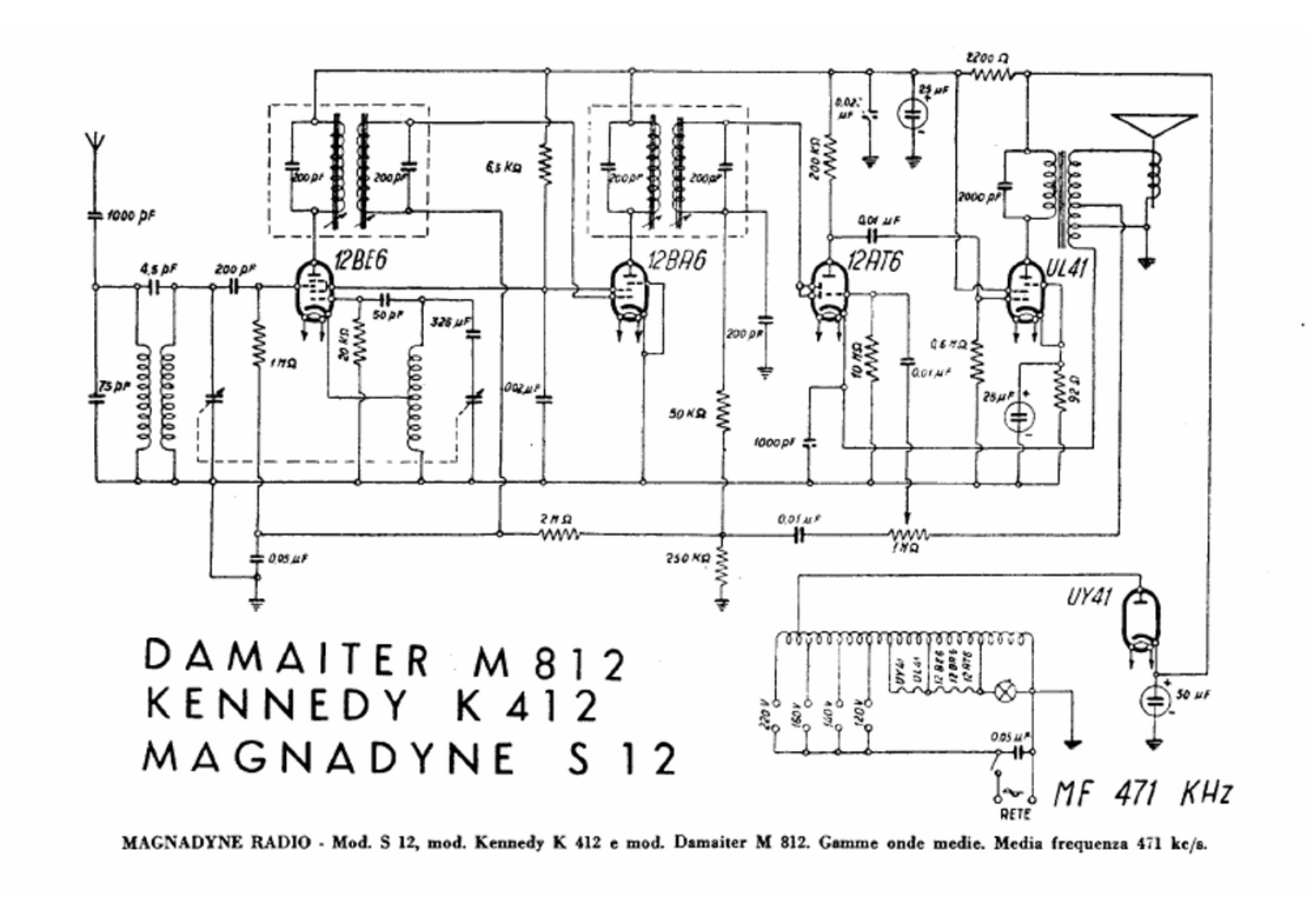 Damaiter m812 schematic