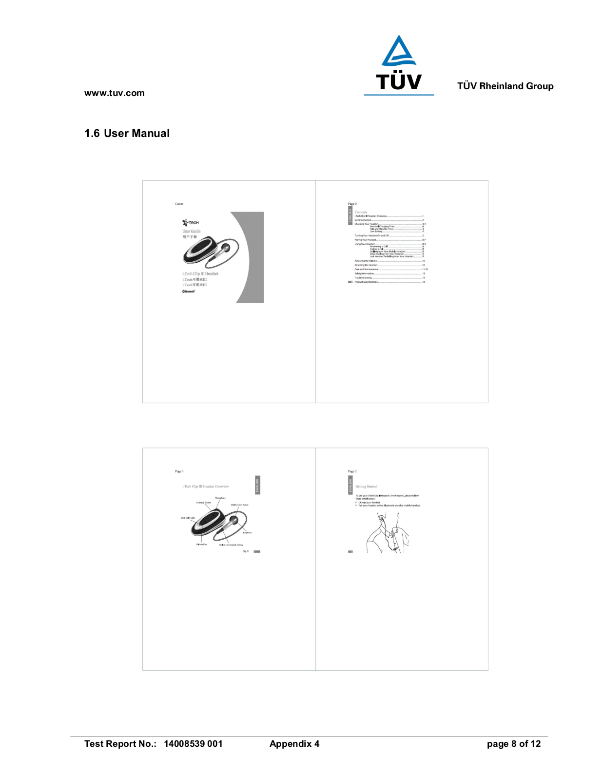 i Tech Dynamic C51 A04115 XX User Manual