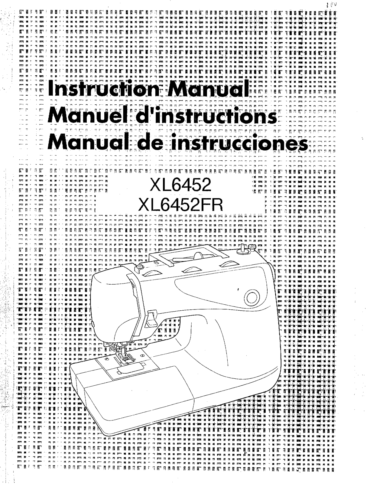 Brother XL-6452FR User Manual