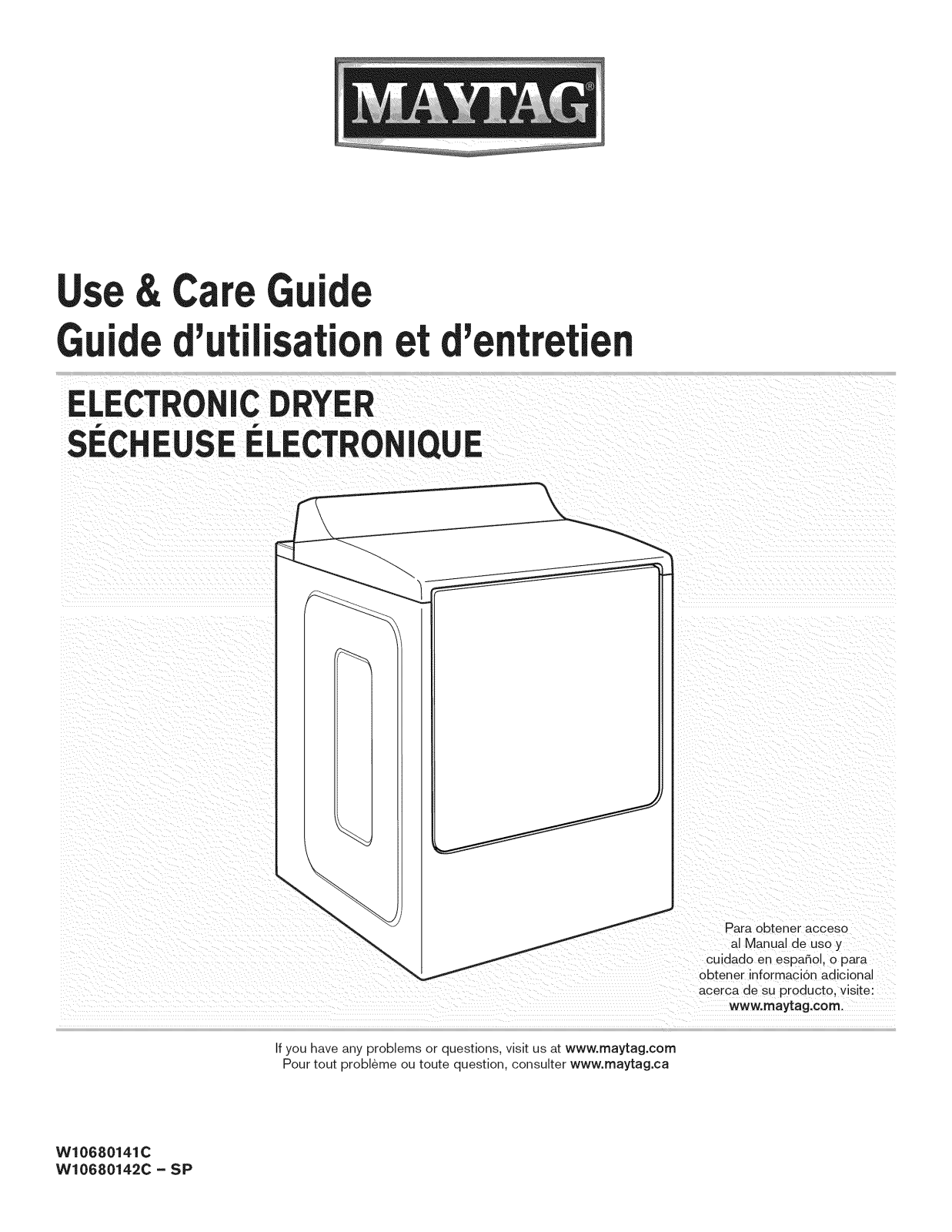 Maytag YMEDB855DW3, YMEDB855DC0, YMEDB855DW1, YMEDB855DW0, YMEDB855DC3 Owner’s Manual