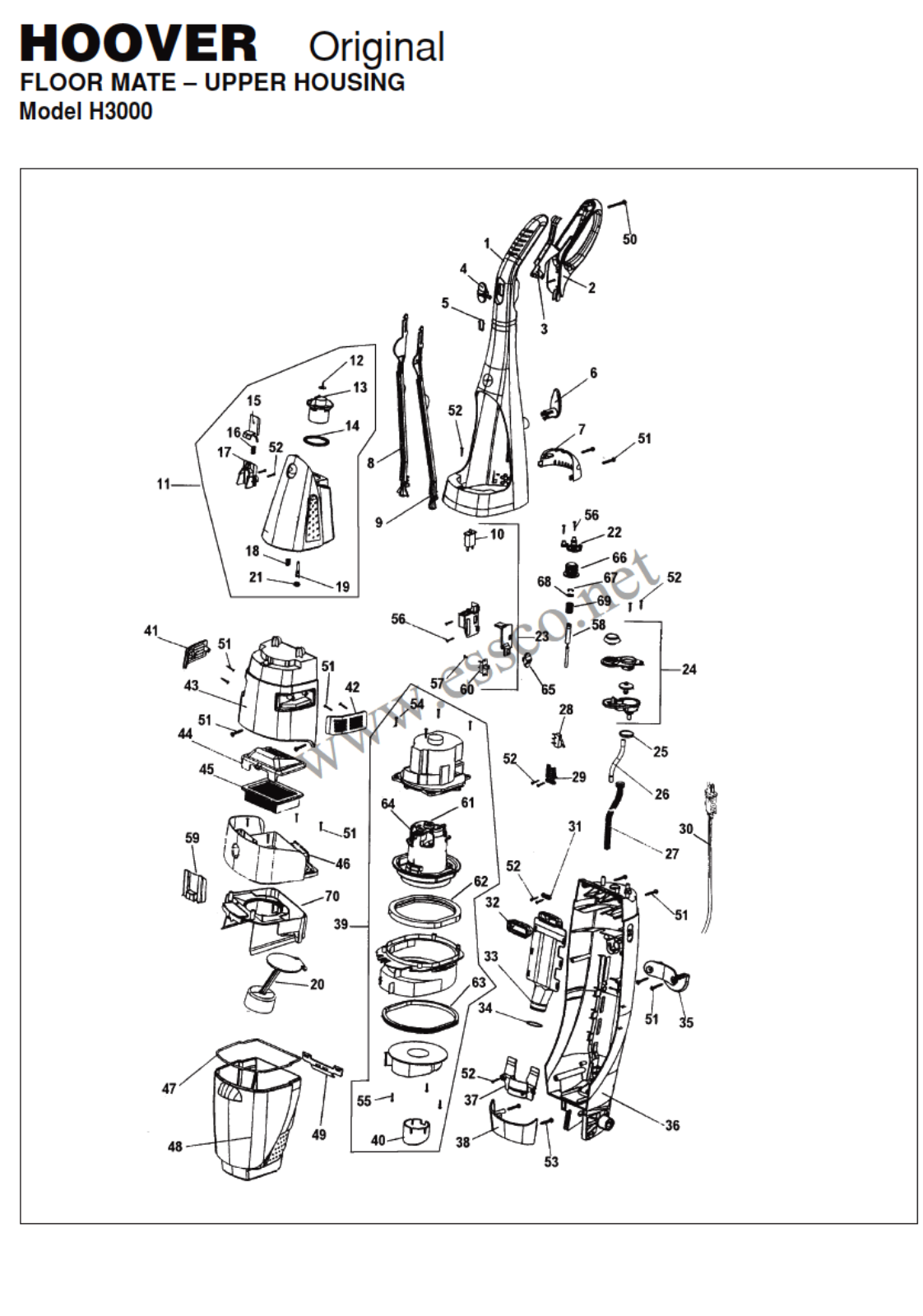 Hoover H3000 Owner's Manual