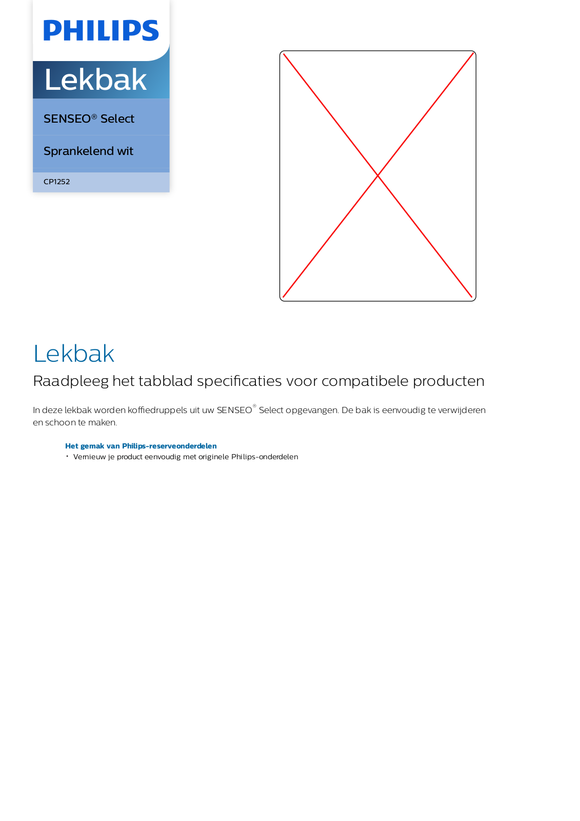 Philips CP1252/01 Leaflet - ManualMachine.com