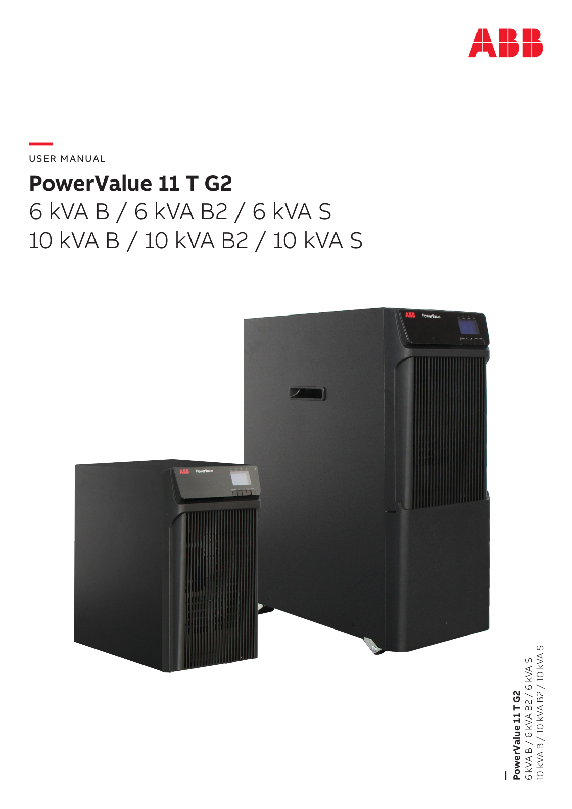 Abb Powervalue 11 T User Manual