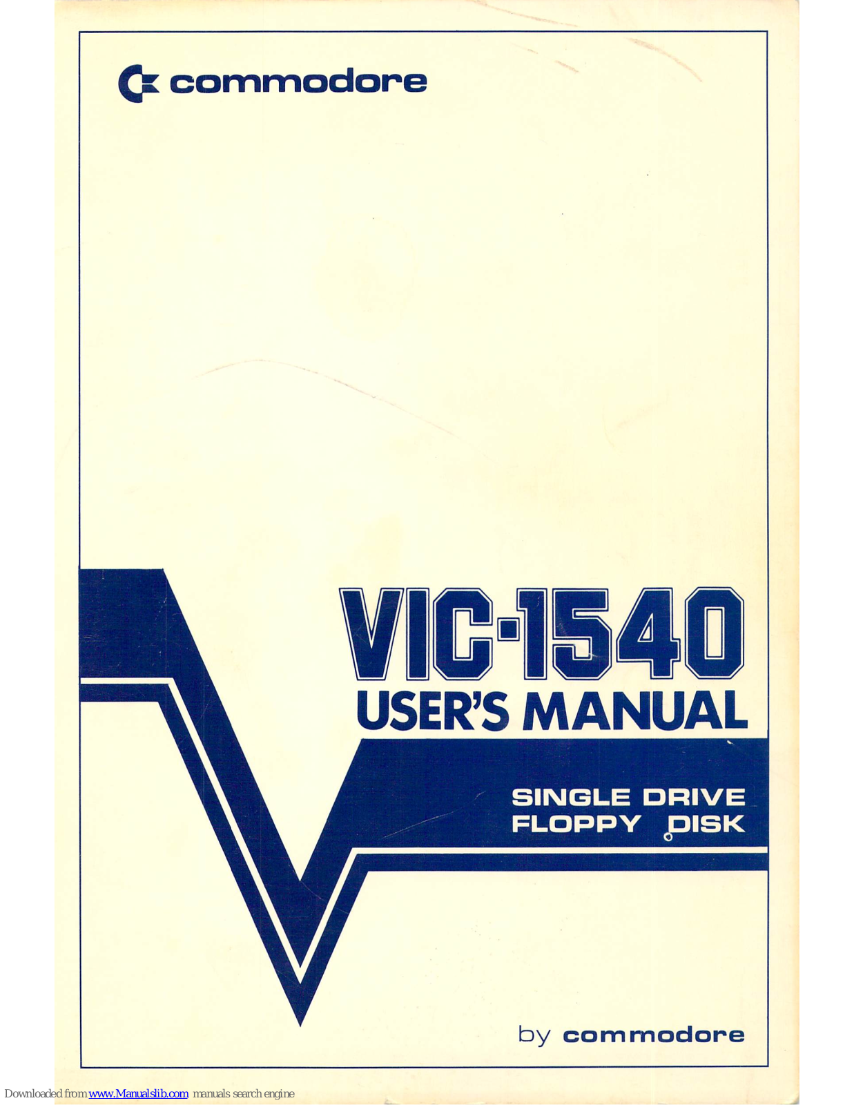 Commodore vic-1540 User Manual - ManualMachine.com