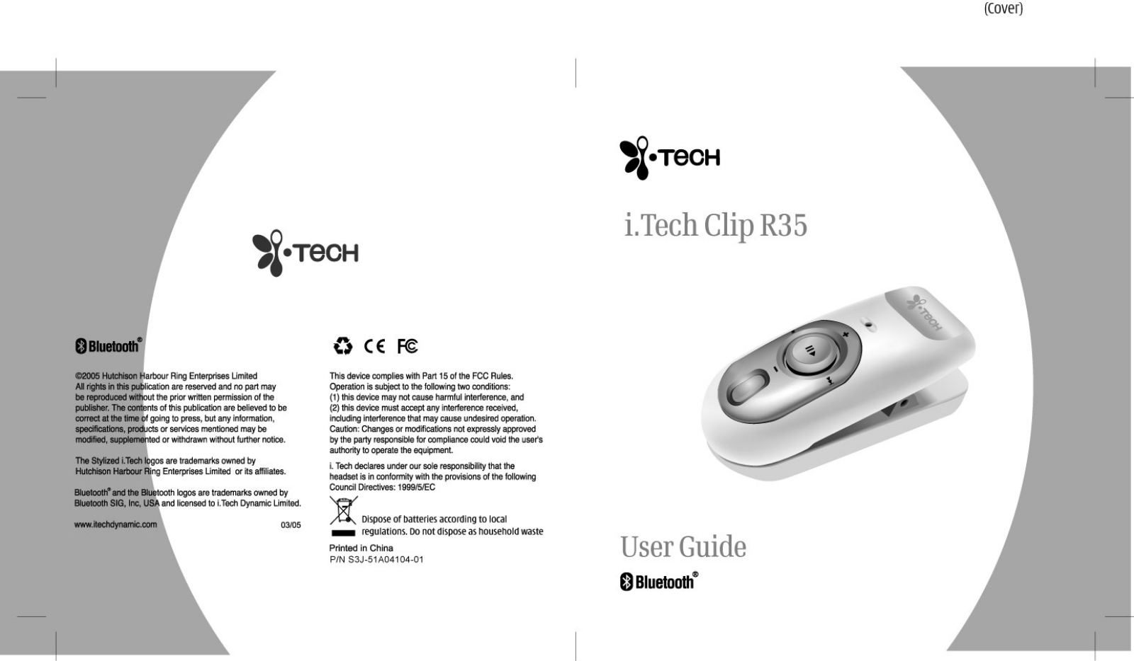 i.Tech R35 User Manual