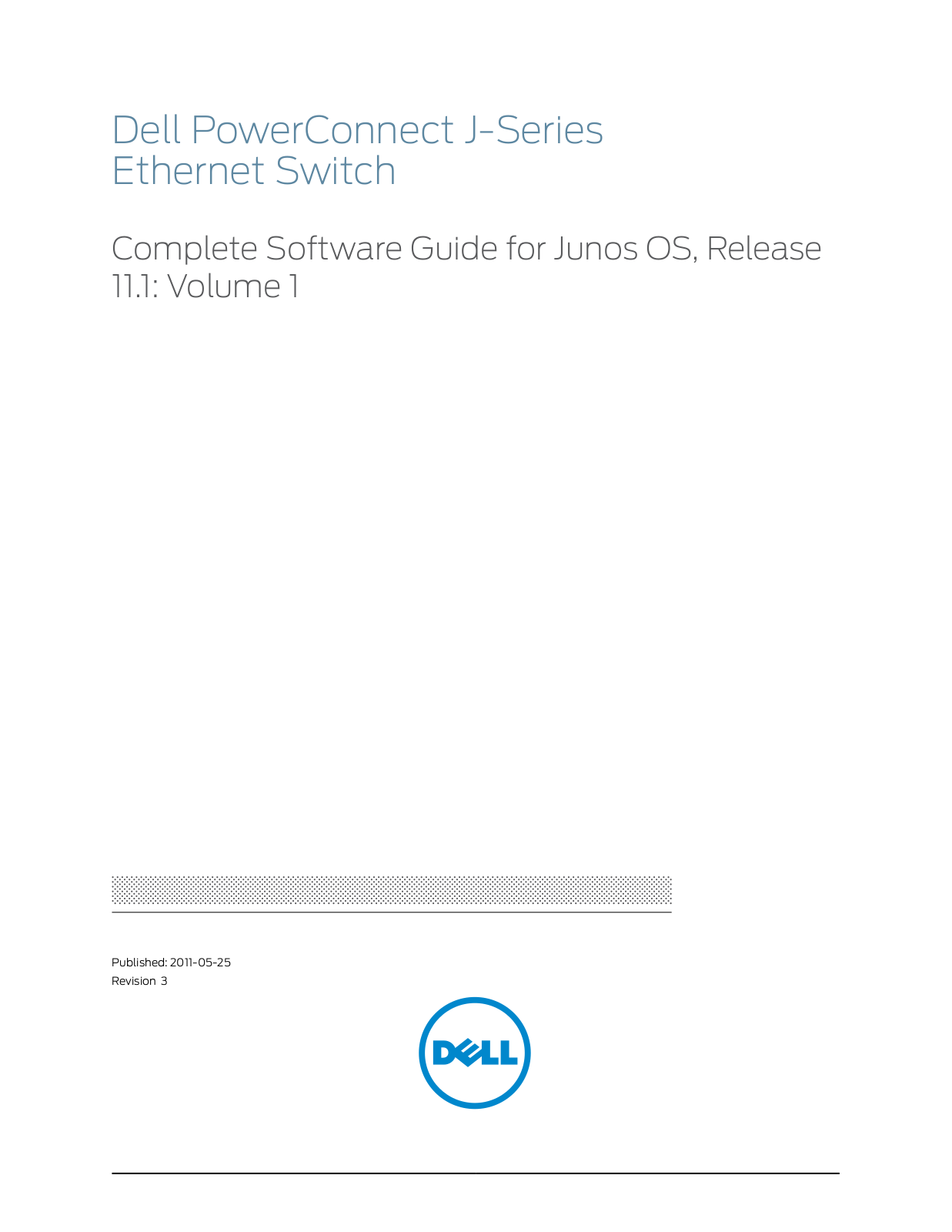 Dell J-EX4500, J-EX4200 Quick Reference Guide