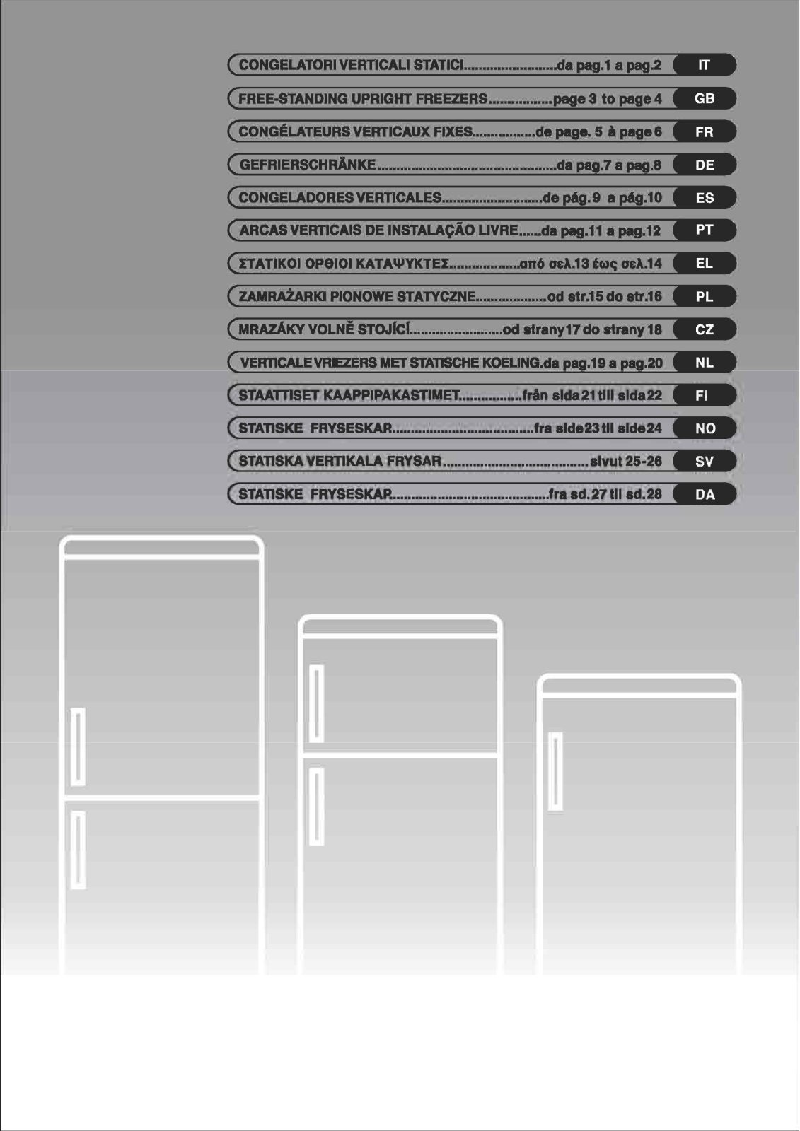 CANDY CFU 2400 User Manual