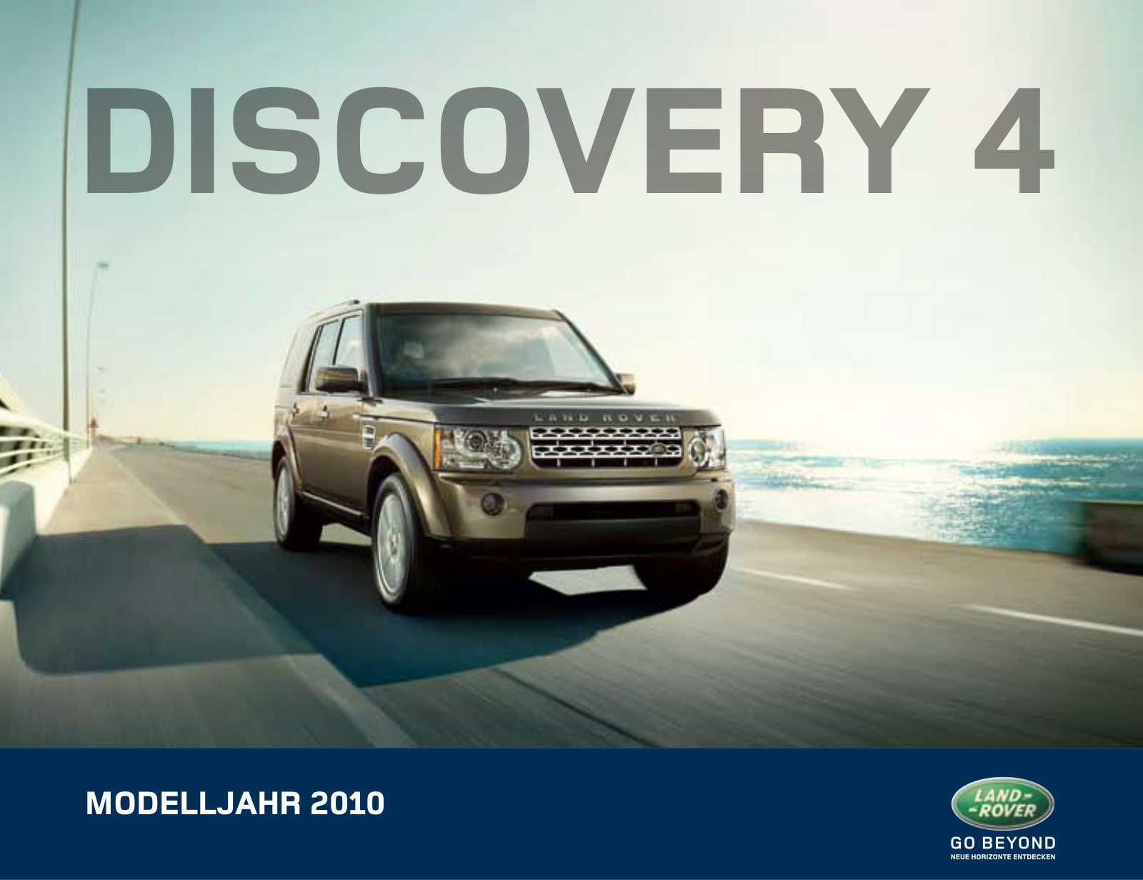 Land rover DISCOVERY 4 BROCHURE