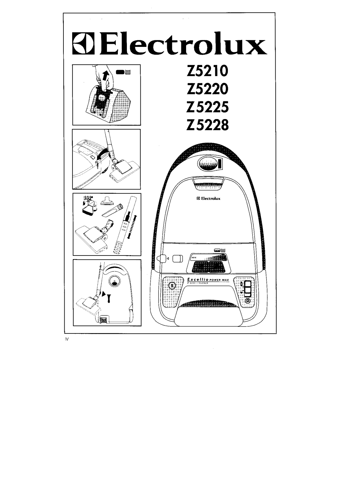 AEG Z5210, Z5220, Z5228, Z5225 User Manual