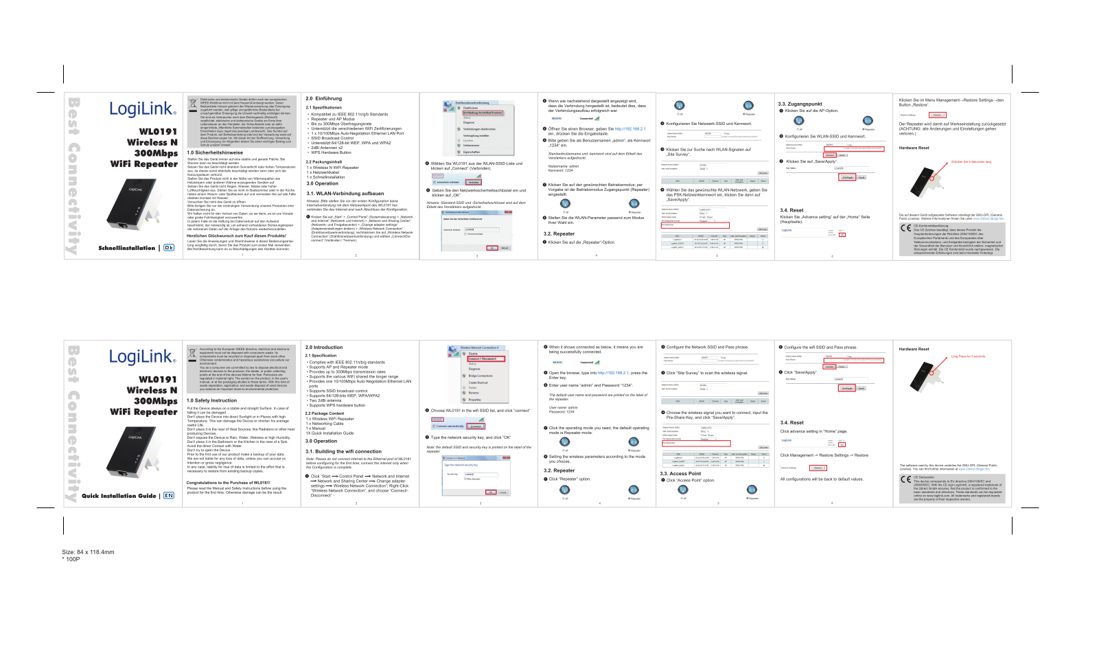 LogiLink WL0191 User guide