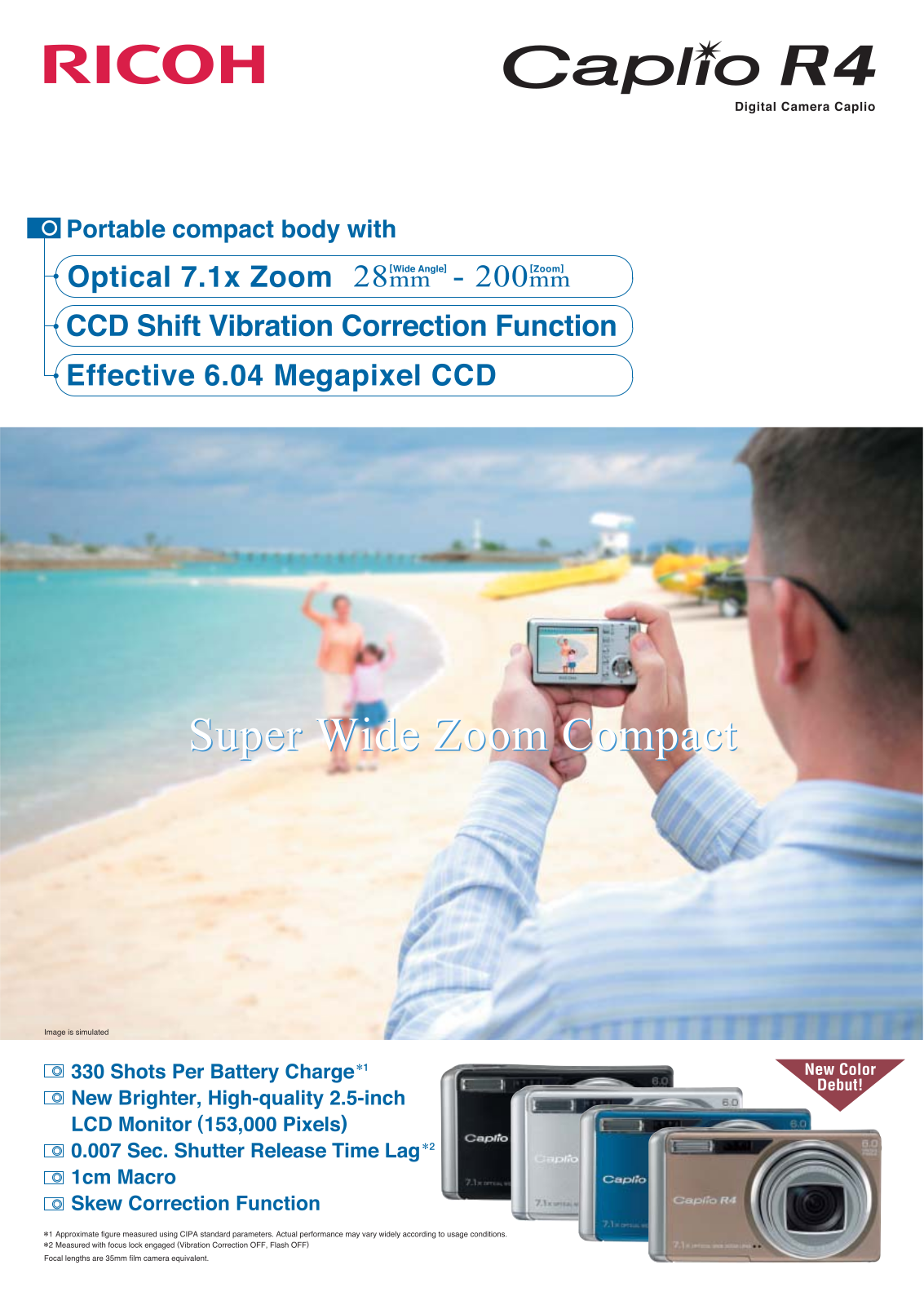 Ricoh CAPLIO R4 User Manual