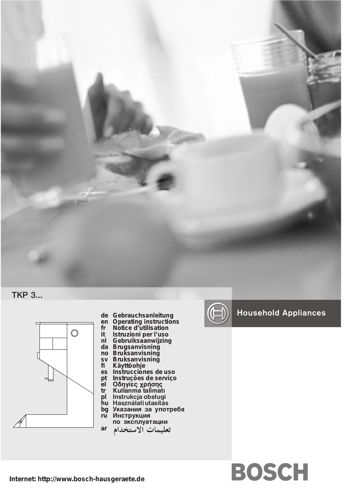 BOSCH TKP3025, TKP3017, TKP3011, TKP3005, TKP3003 User Manual