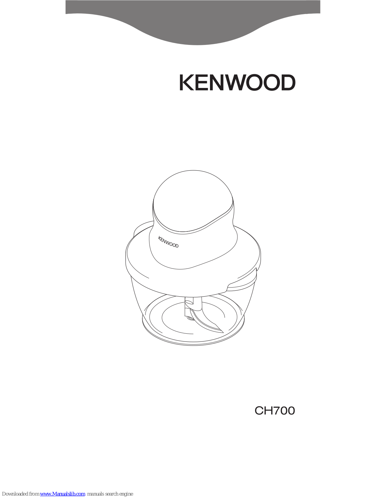 Kenwood CH700 User Manual