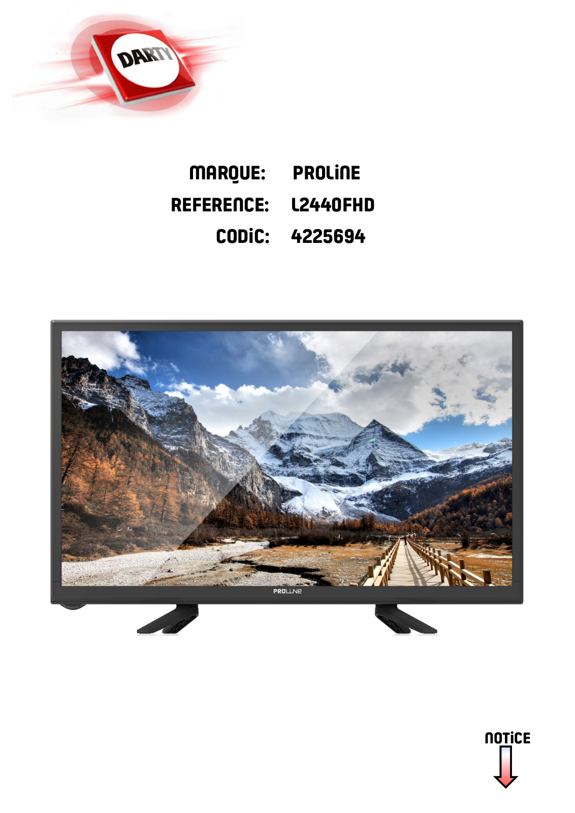 Proline L2440FHD User Manual