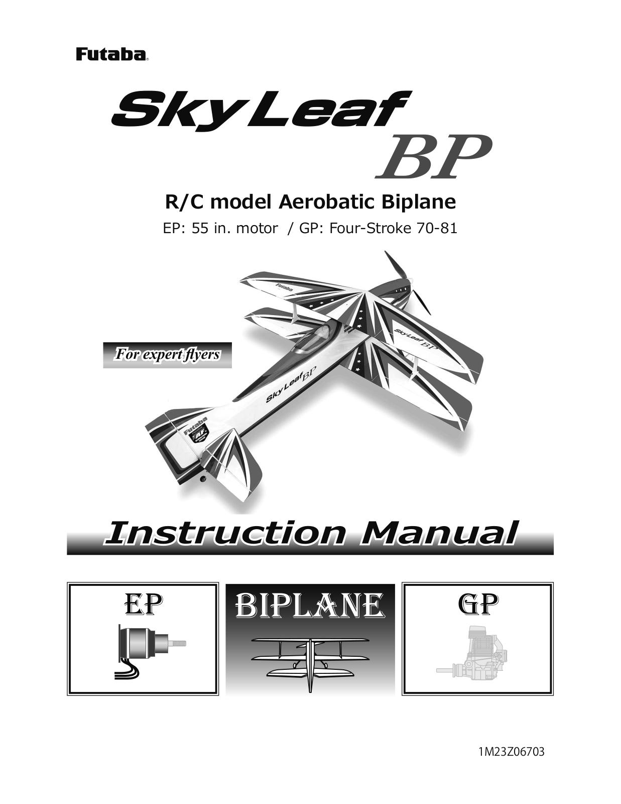 FUTABA SkyLeaf BP Instruction Manual