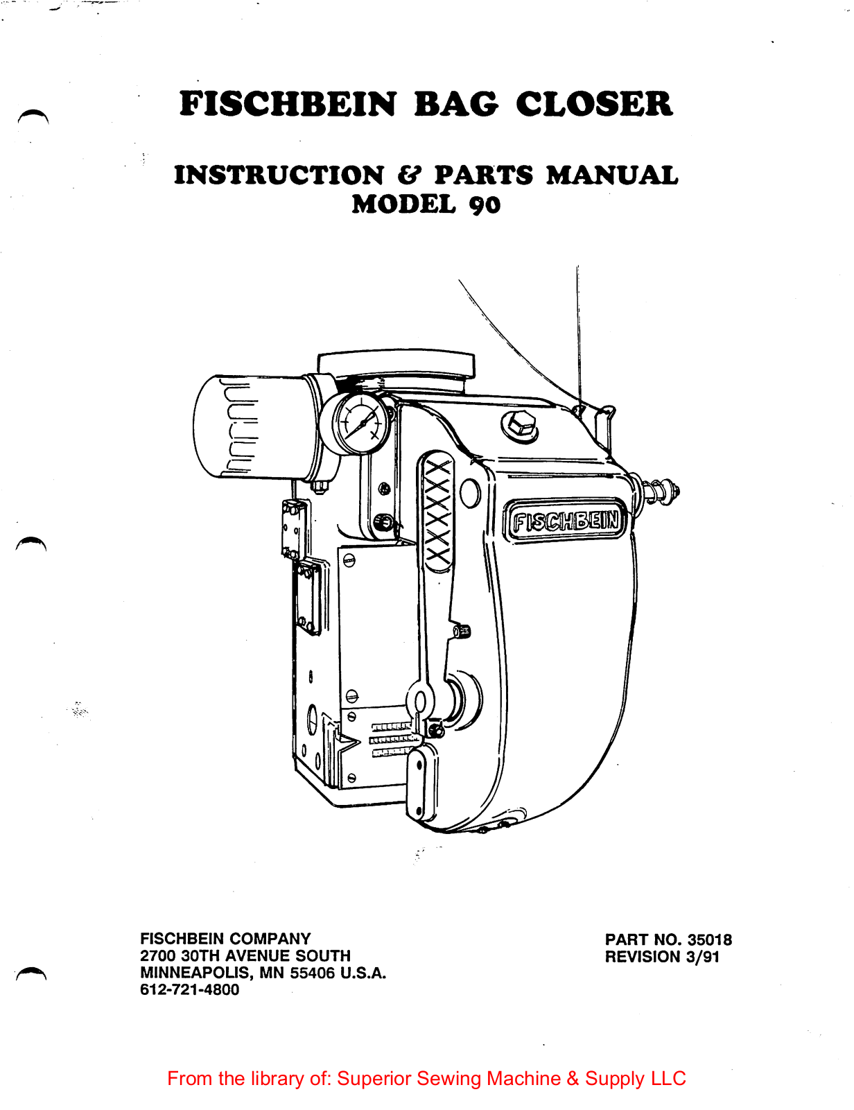 Fischbein 90 User Manual - ManualMachine.com