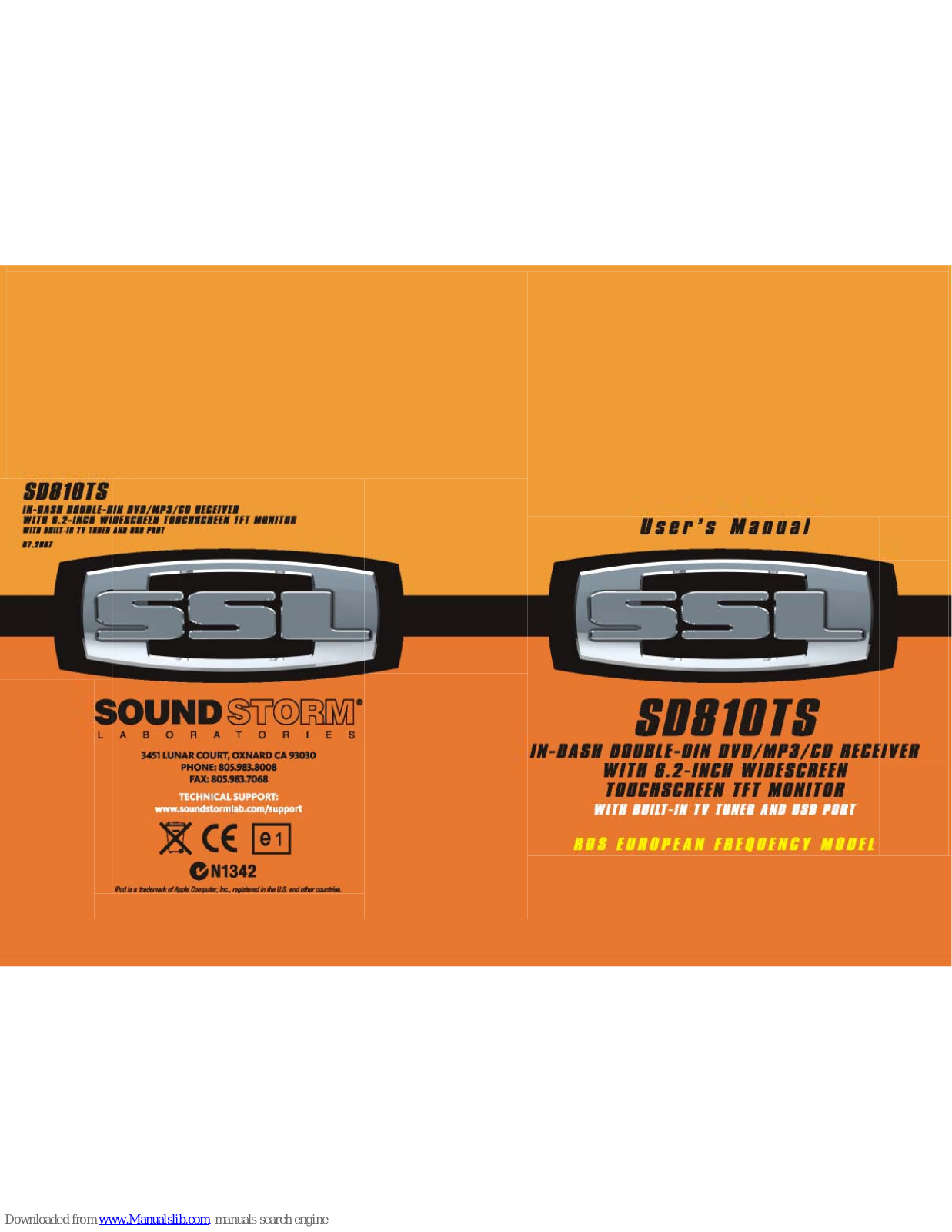 Ssl SD810TS User Manual - ManualMachine.com
