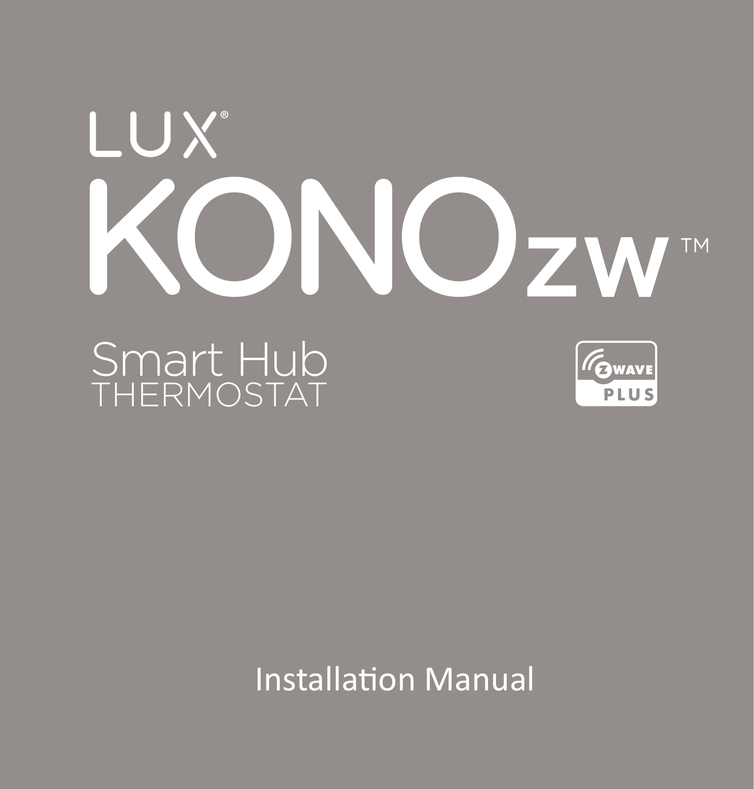 Johnson Controls KONOZW User Manual