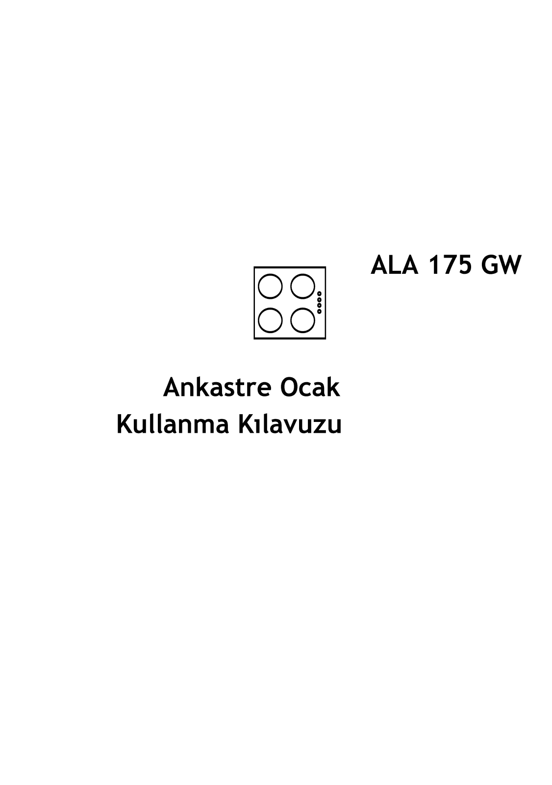 Altus ALA175GW User manual